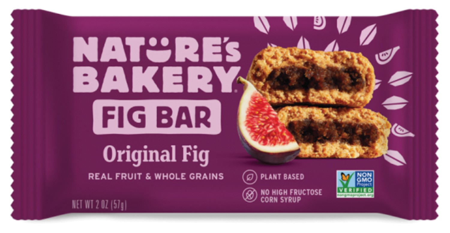 Nature's Bakery Fig Bars - Whole Wheat, Vegan, Non-GMO Energy Snack (Pack of 12)