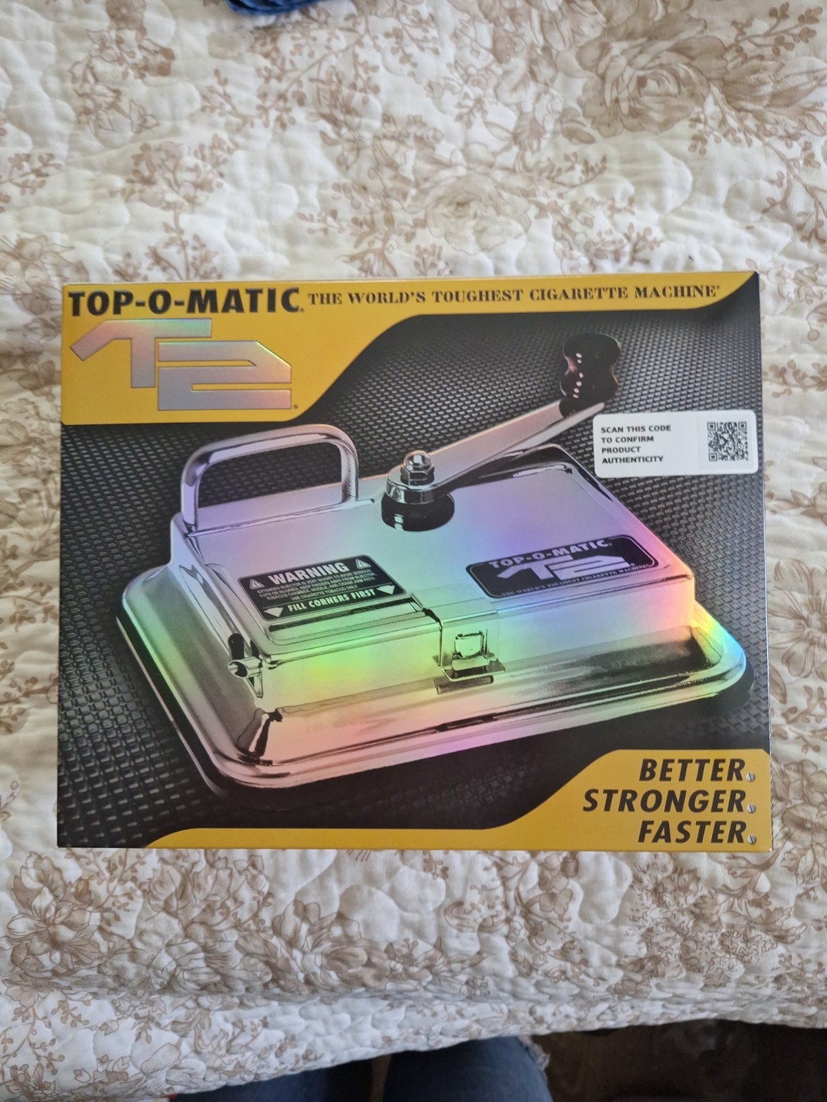 TOP-O-Matic T2 Cigarette Maker Rolling Tobacco Injector Machine King, 100s NEW