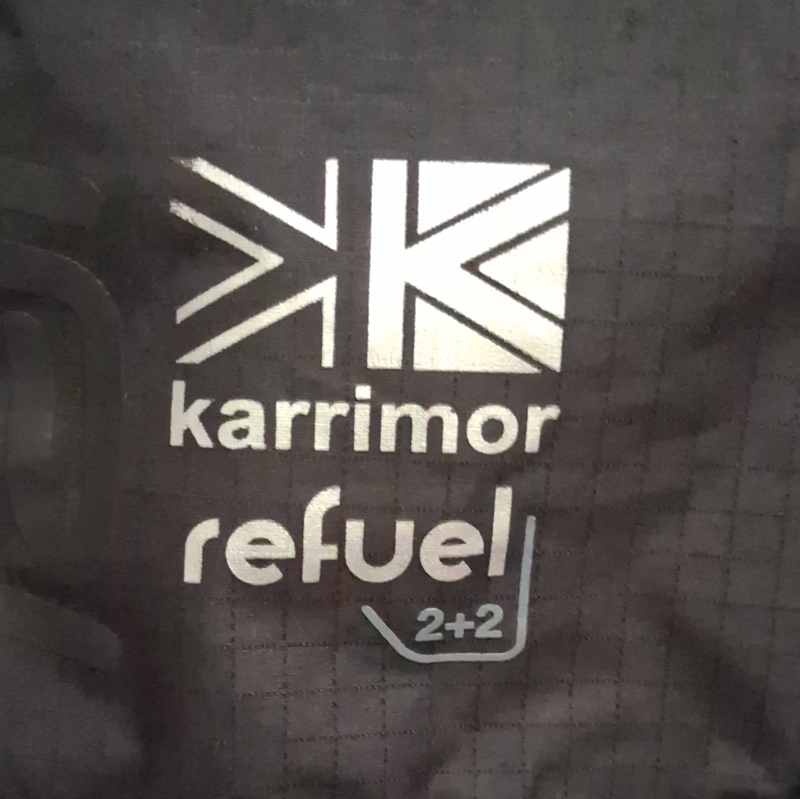 Karrimor Refuel 2+2 Black Hydration Backpack Reflective Adjustable Hiking