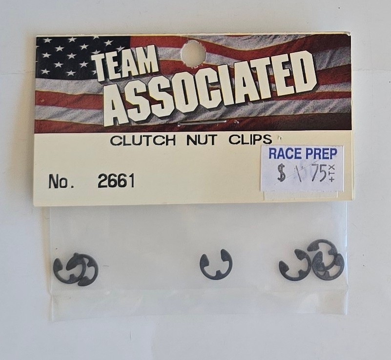 Associated 2661 Clutch Nut Clips