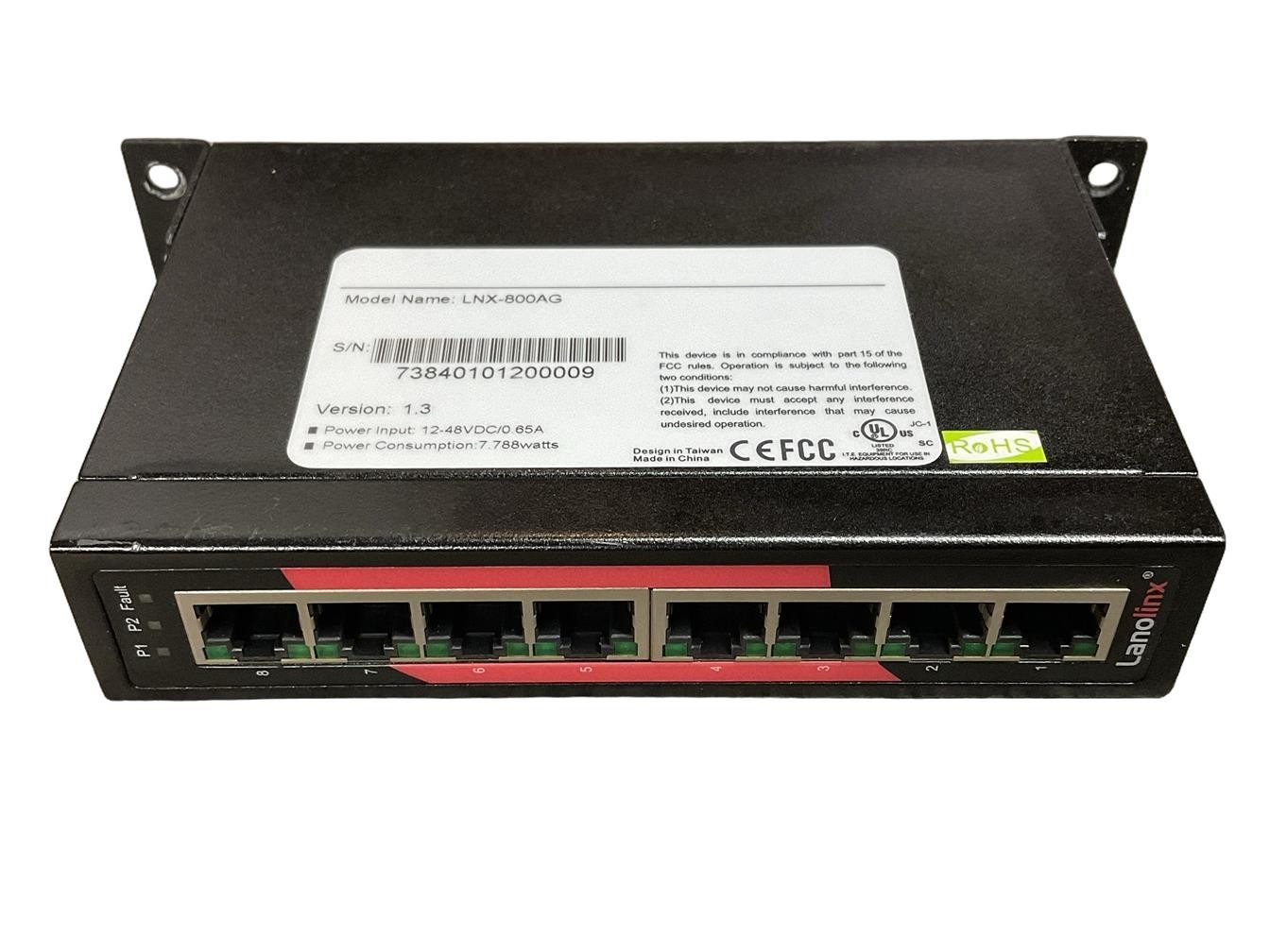 LNX-800AG 8Port Lanolinx