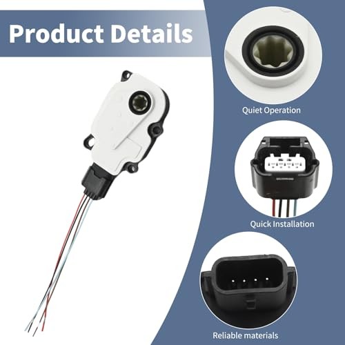 110949107 Blend Door Actuator Shutter Grille Air Actuator Motor with Wiring