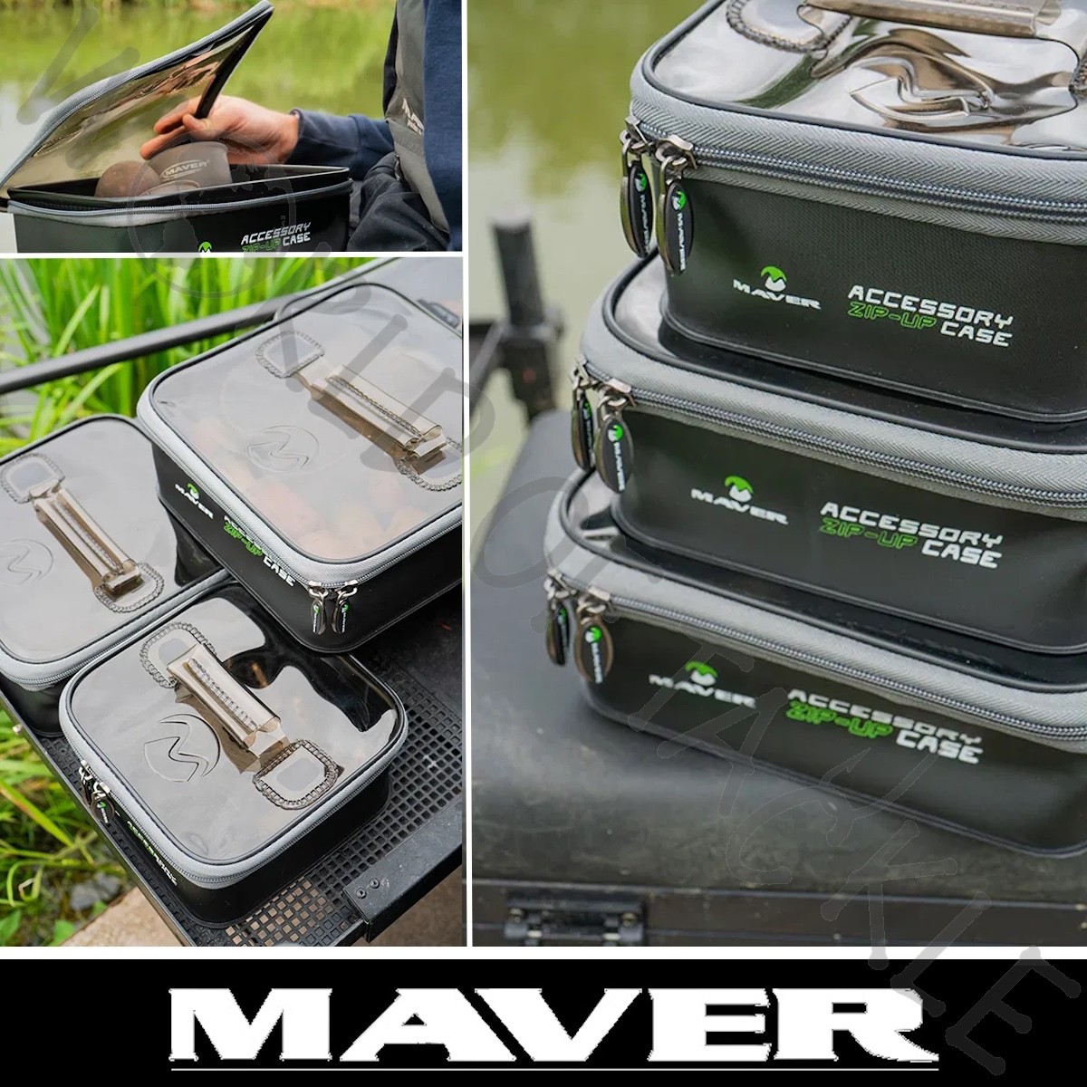 Maver EVA Bag Accessory Pouch Waterproof Match Coarse Fishing Luggage Zipped