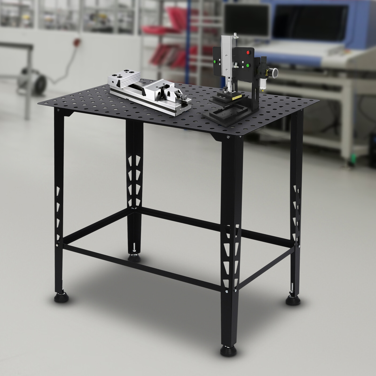 600LBS 36x24 Steel Welding Table Welding Fabrication Table Universal Work Table