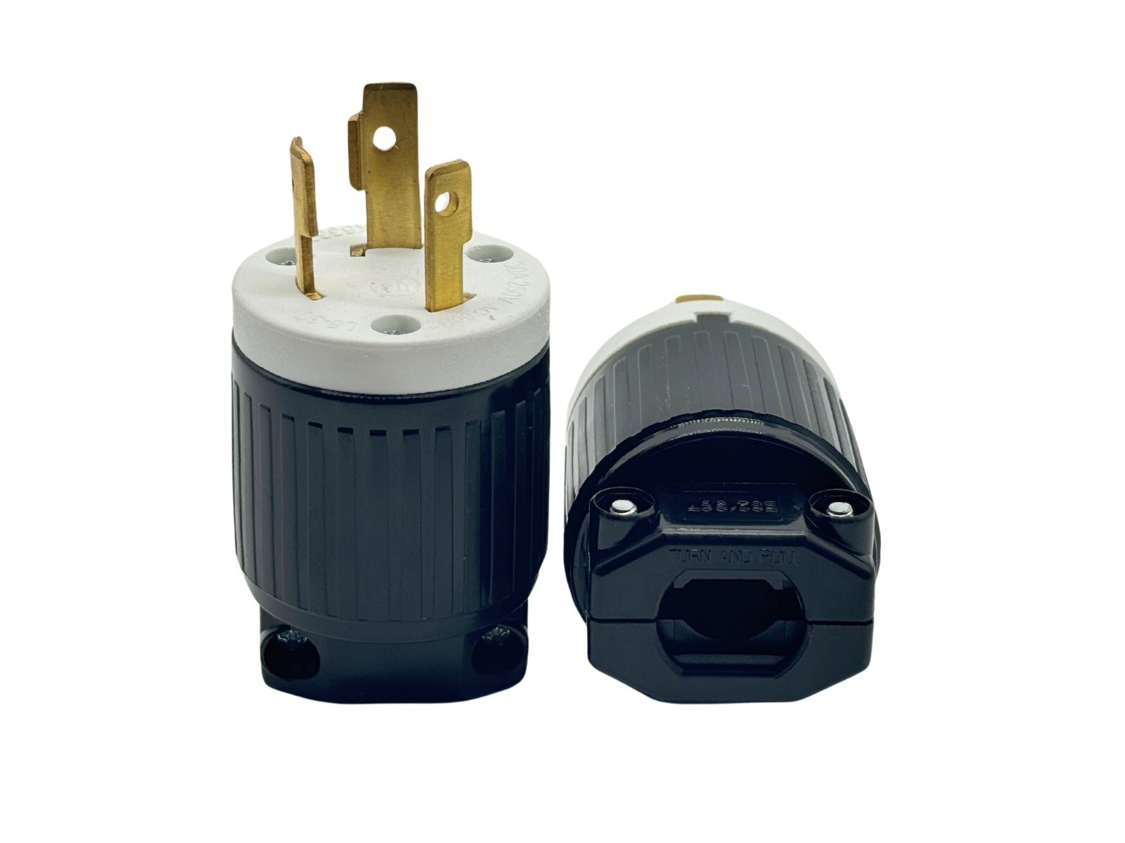 1 Pc NEMA L6-30P, Locking Plug, 30 Amp 250 Volt AC 60HZ UL Listed Male Plug Only