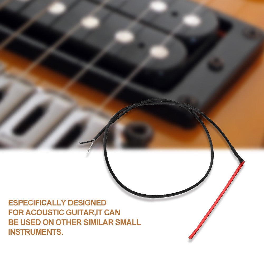 Pickup Under saddle Passive Piezo Transducer for Acoustic Guitar Instrument WT