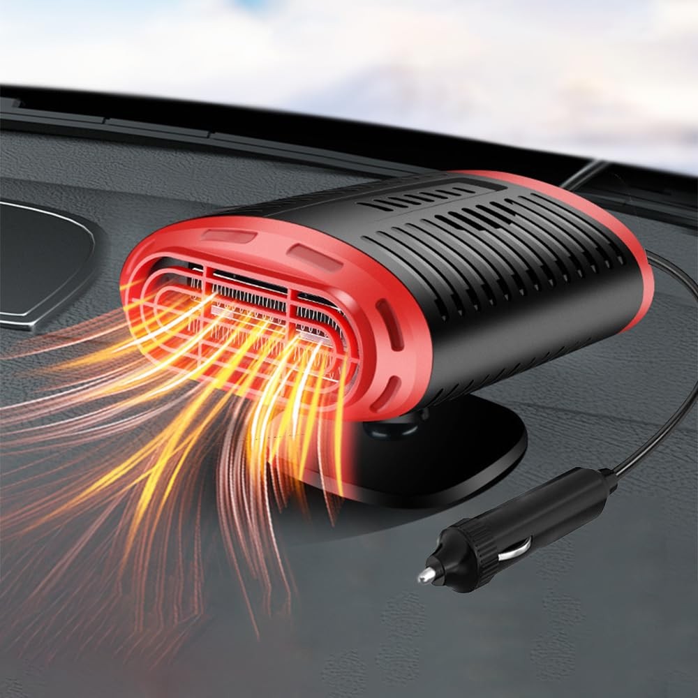 Car Heater, 12V 150W Car Heaters for Vehicle, Portable Car Heater that Plugs ...