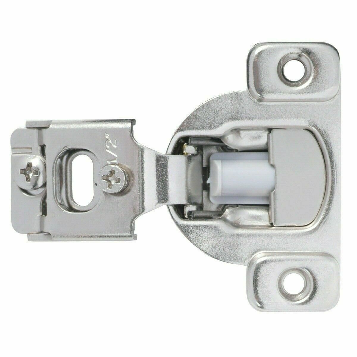 20Pack Compact Concealed Kitchen Cabinet Door Hinge 105° Close 1/2"Overlay