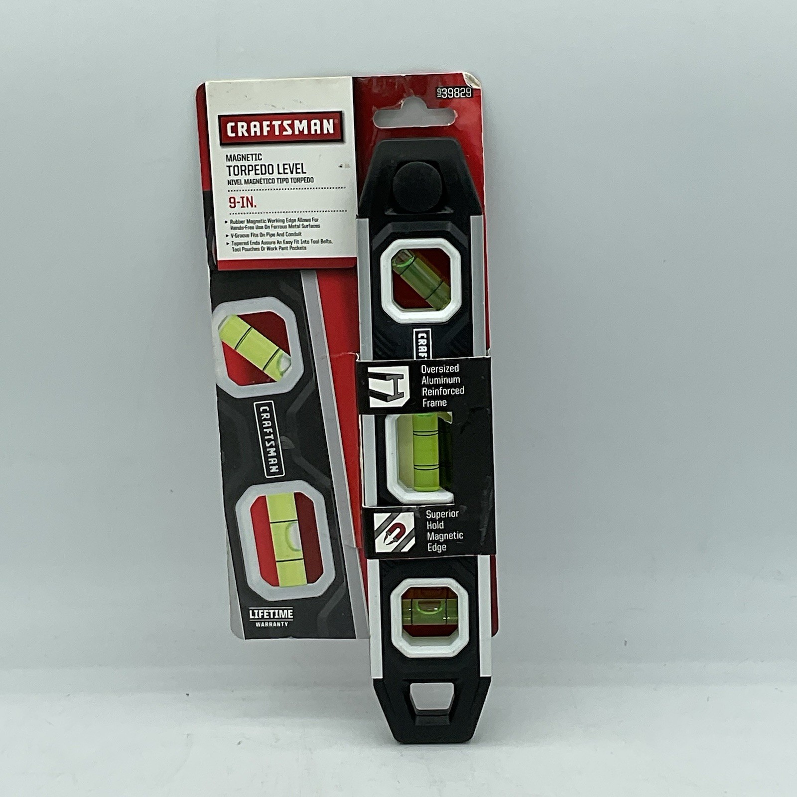 Craftsman 9 Inch Magnetic Torpedo Level Balance # 39829
