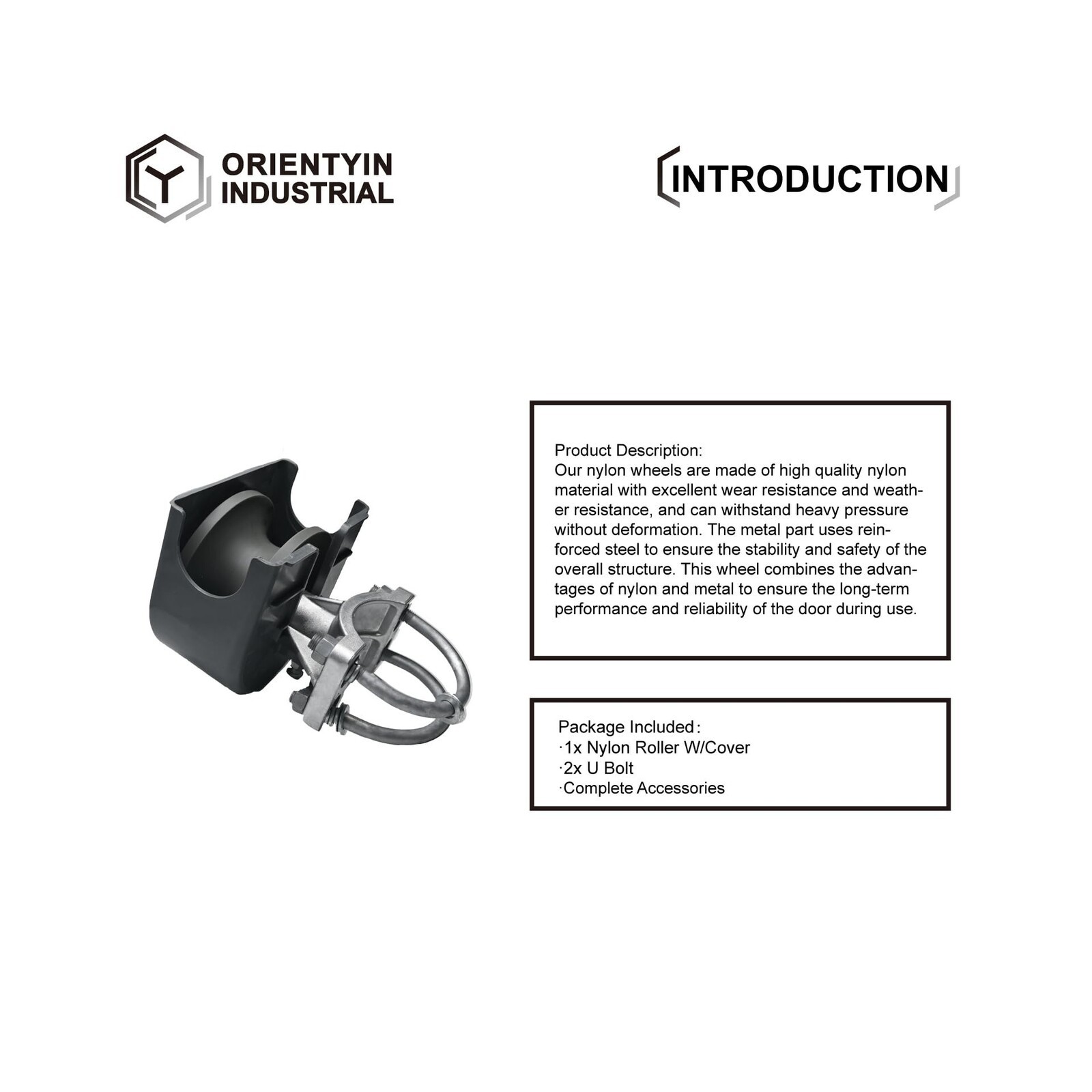 Sliding Gate Rollers, Nylon Cantilever Slide Gate with Covers, Rolling Cantil...