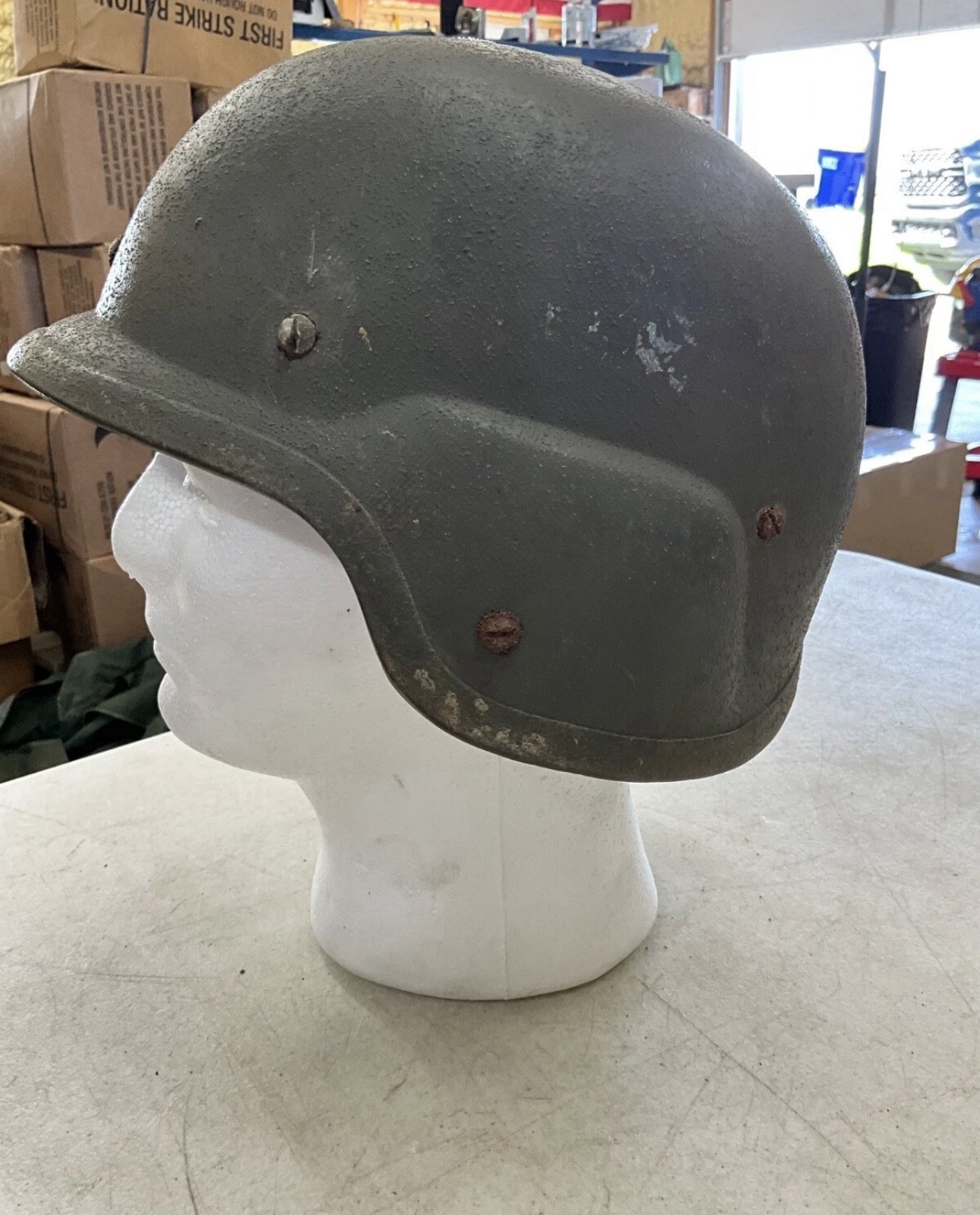 ARMY MILITARY PASGT HELMET K-POT Medium, USGI Surplus