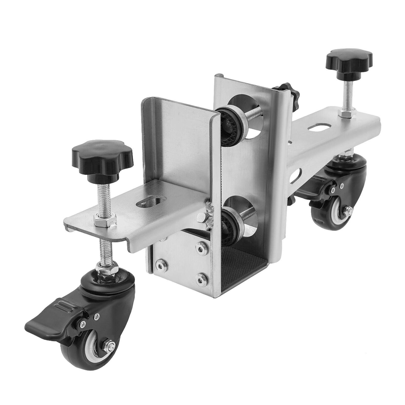 Door Moving Fixing Holder Tool Installation Auxiliary Rotating Wheels with Brake