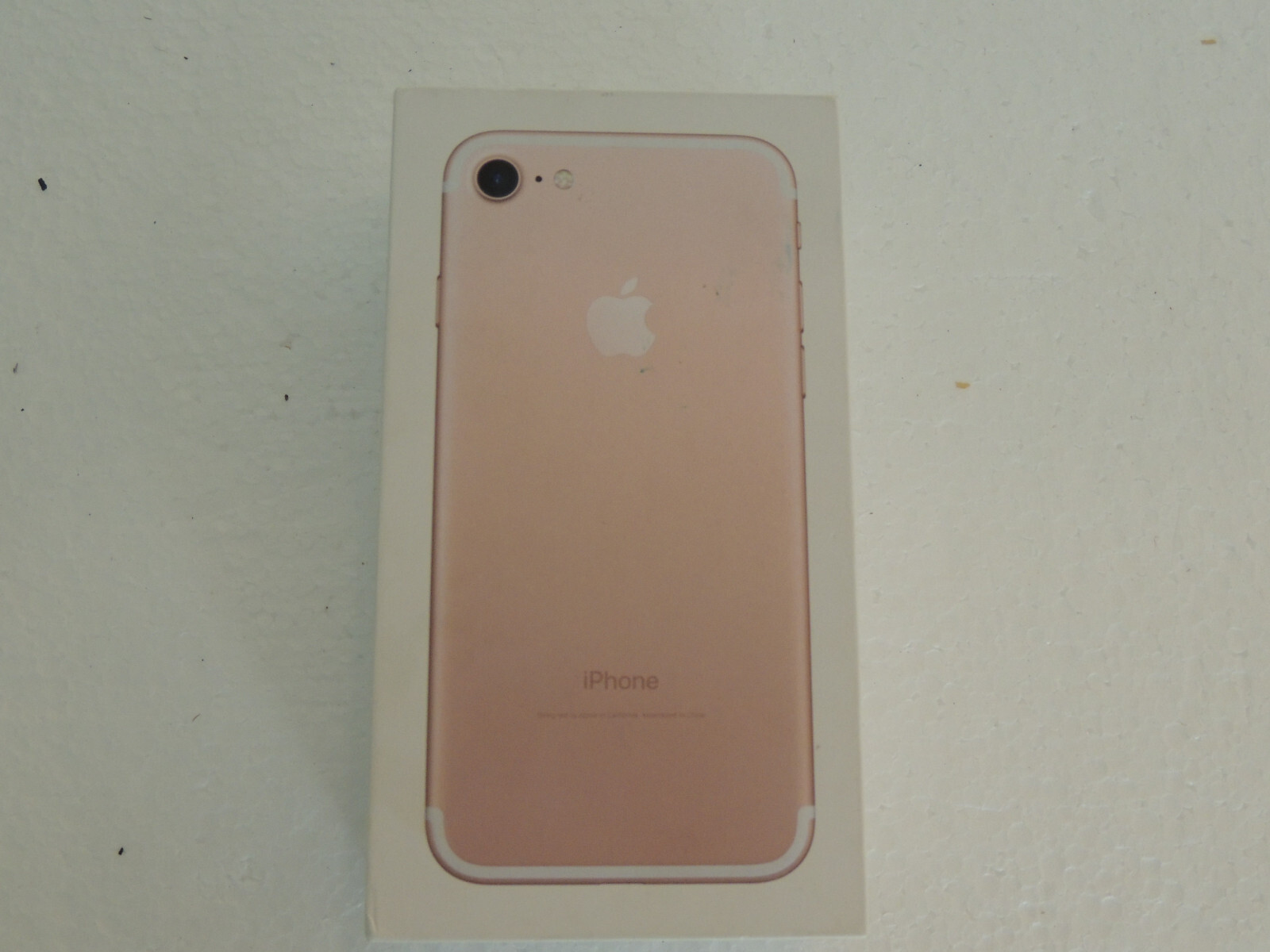 RETAIL BOX - Apple iPhone 7 - 32GB / Rose Gold - Empty Box