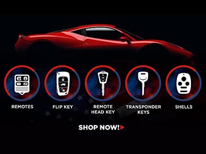 Replacement for 2001-2005 Chevrolet GMC 4-Button Keyless Entry Remote PN: Two