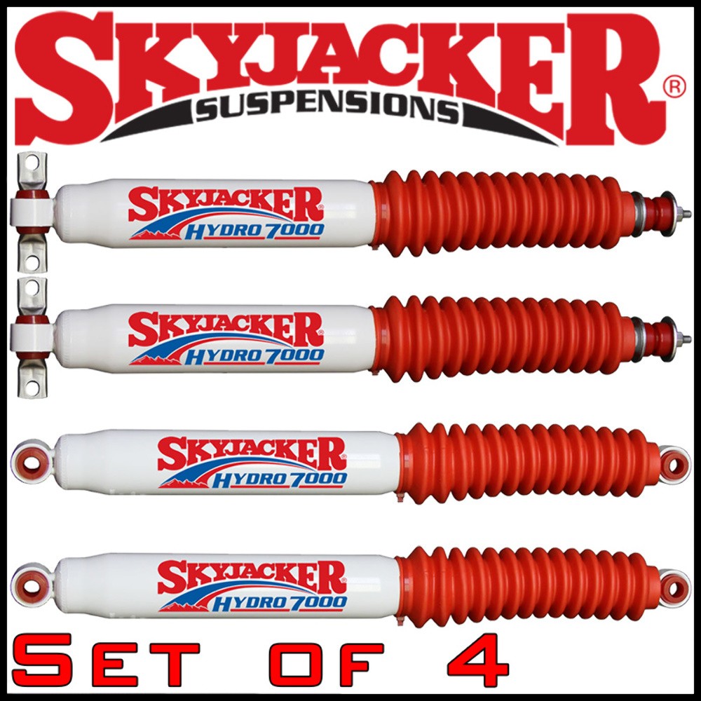 Skyjacker Hydro 7000 Front & Rear Shocks Set for 93-98 Grand Cherokee 0-3" Lift