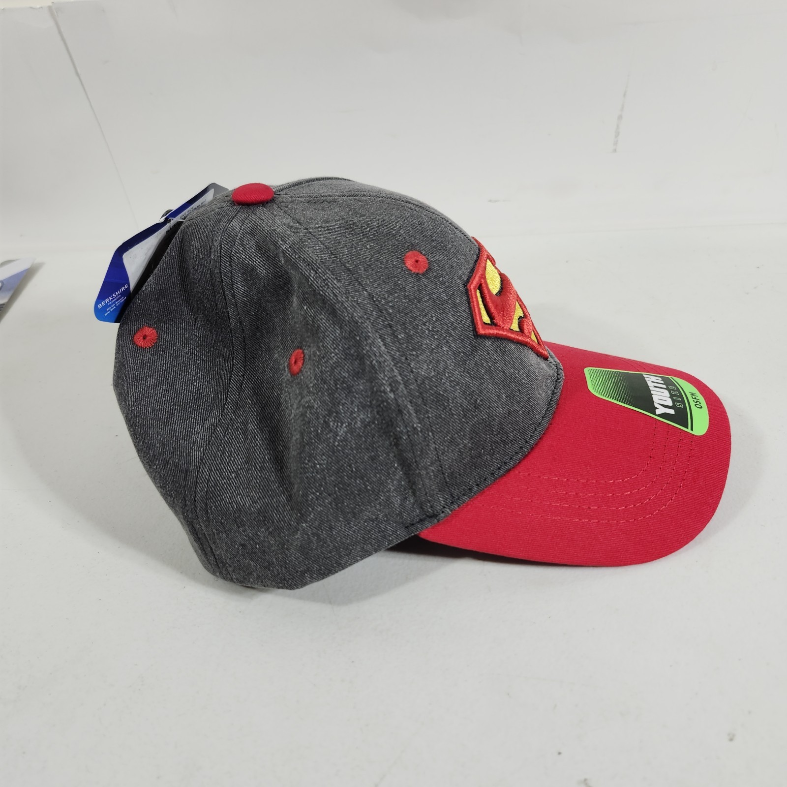 DC Comics Superman Hat Cap Adjustable Snapback Youth One Size Fits Most NEW