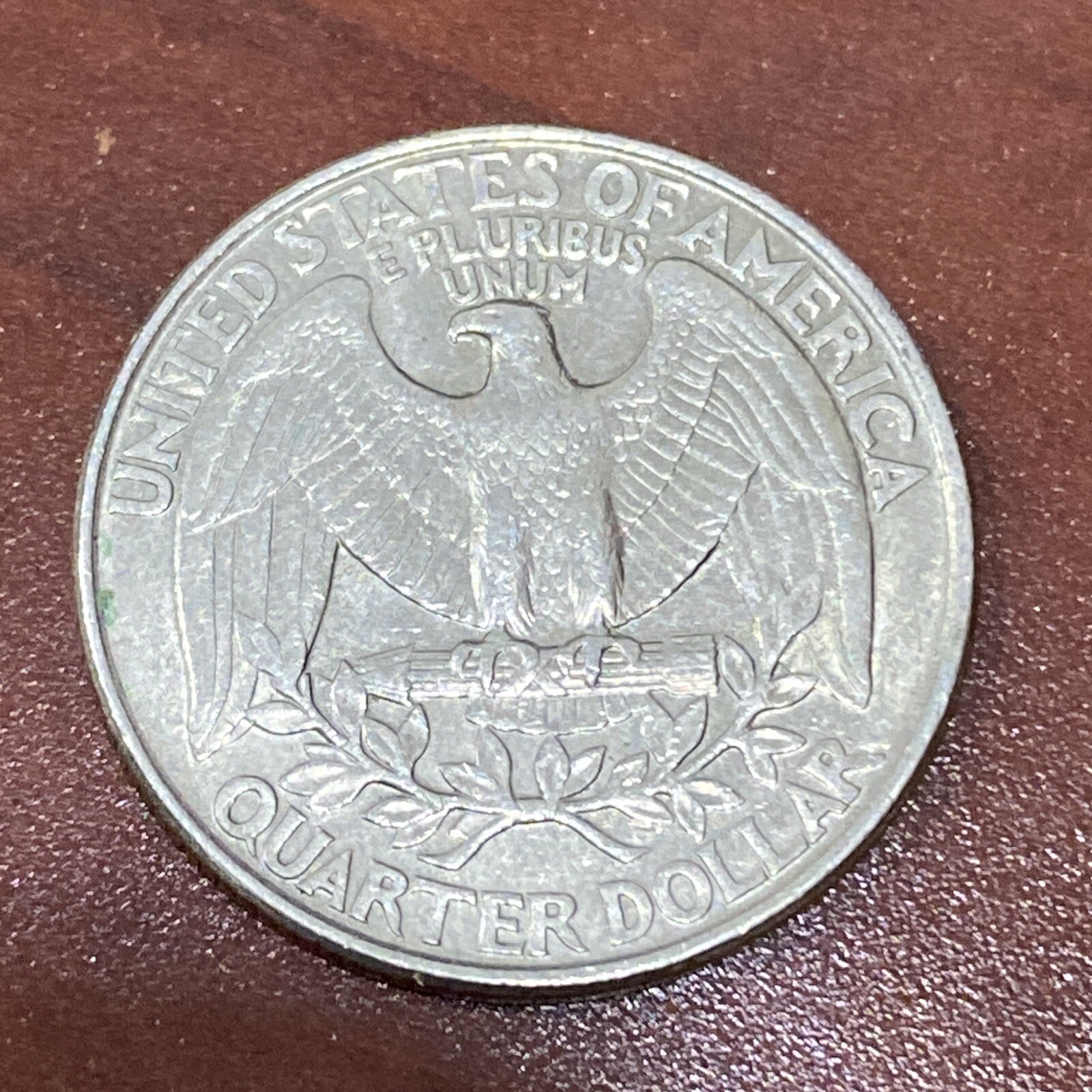 1996 P Washington About Uncirculated Condition Quarter