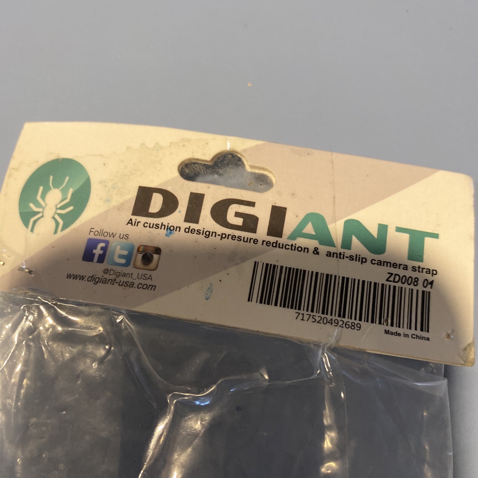 Digiant Camera Strap. Air Cushion Anti Slip