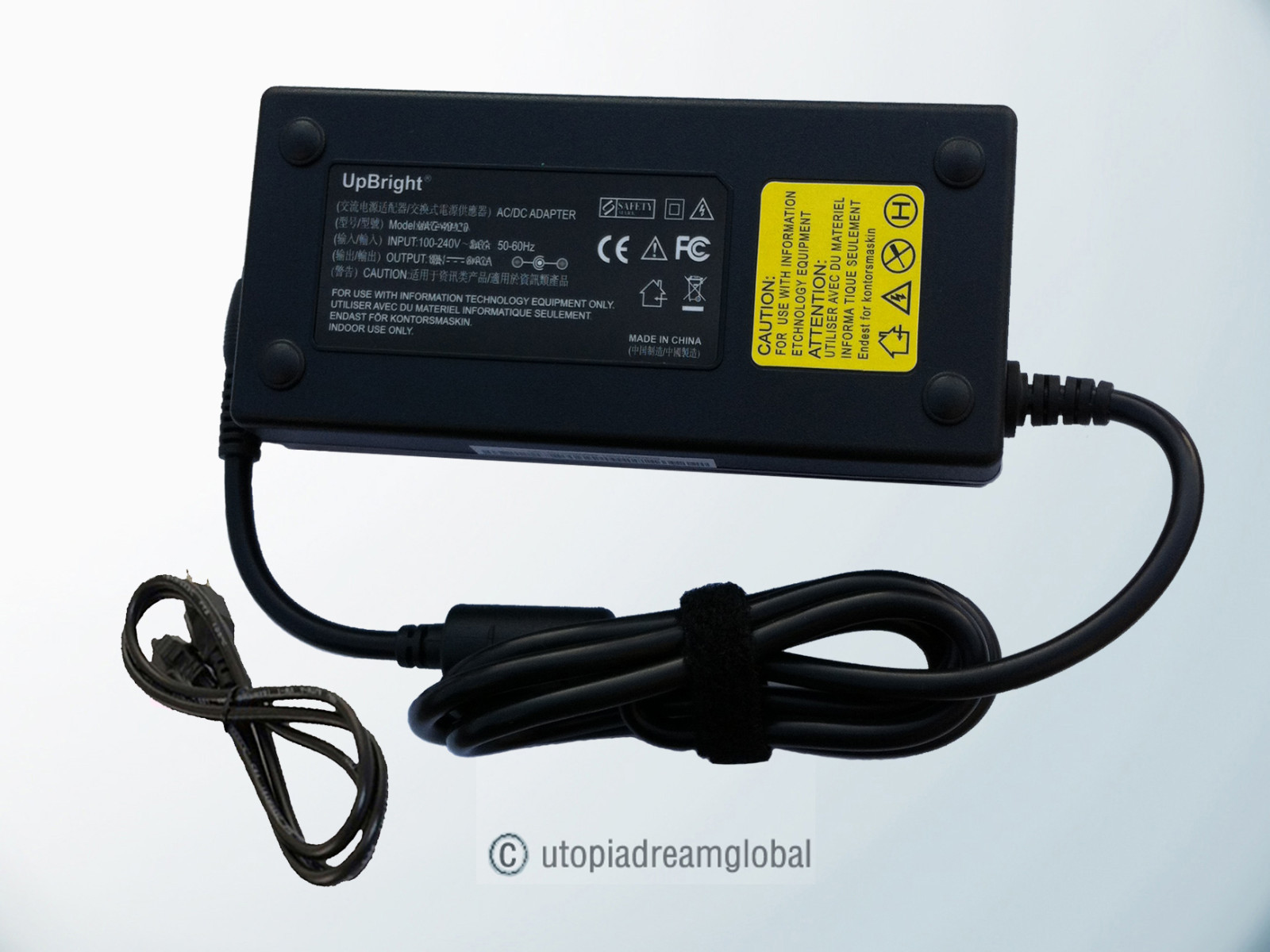 NEW 180W AC Adapter For ZOTAC ZBOX MAGNUS EN1080 Power Supply Cord Cable Charger