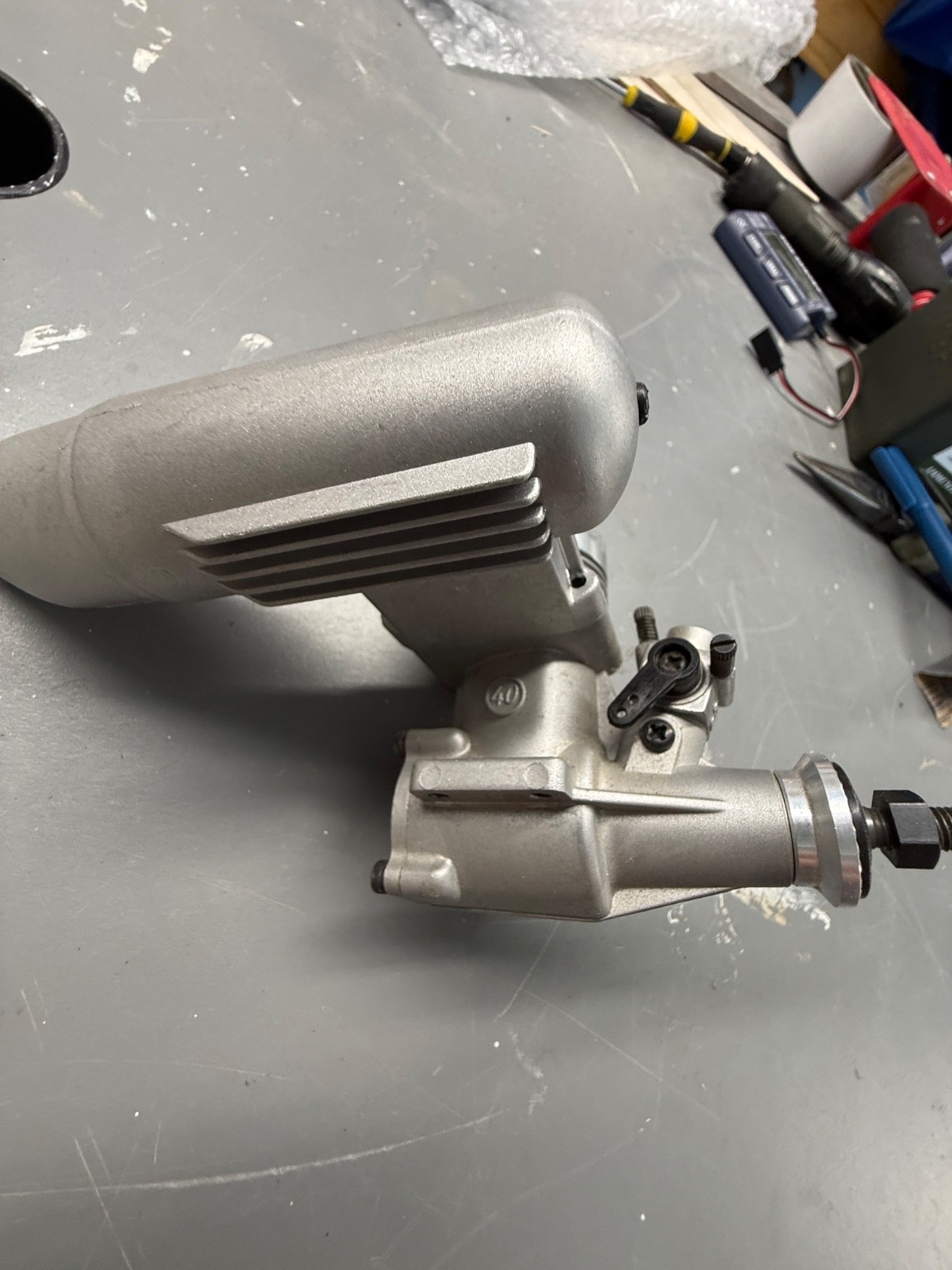 OS Engine MAX 40 FP RC w/Muffler
