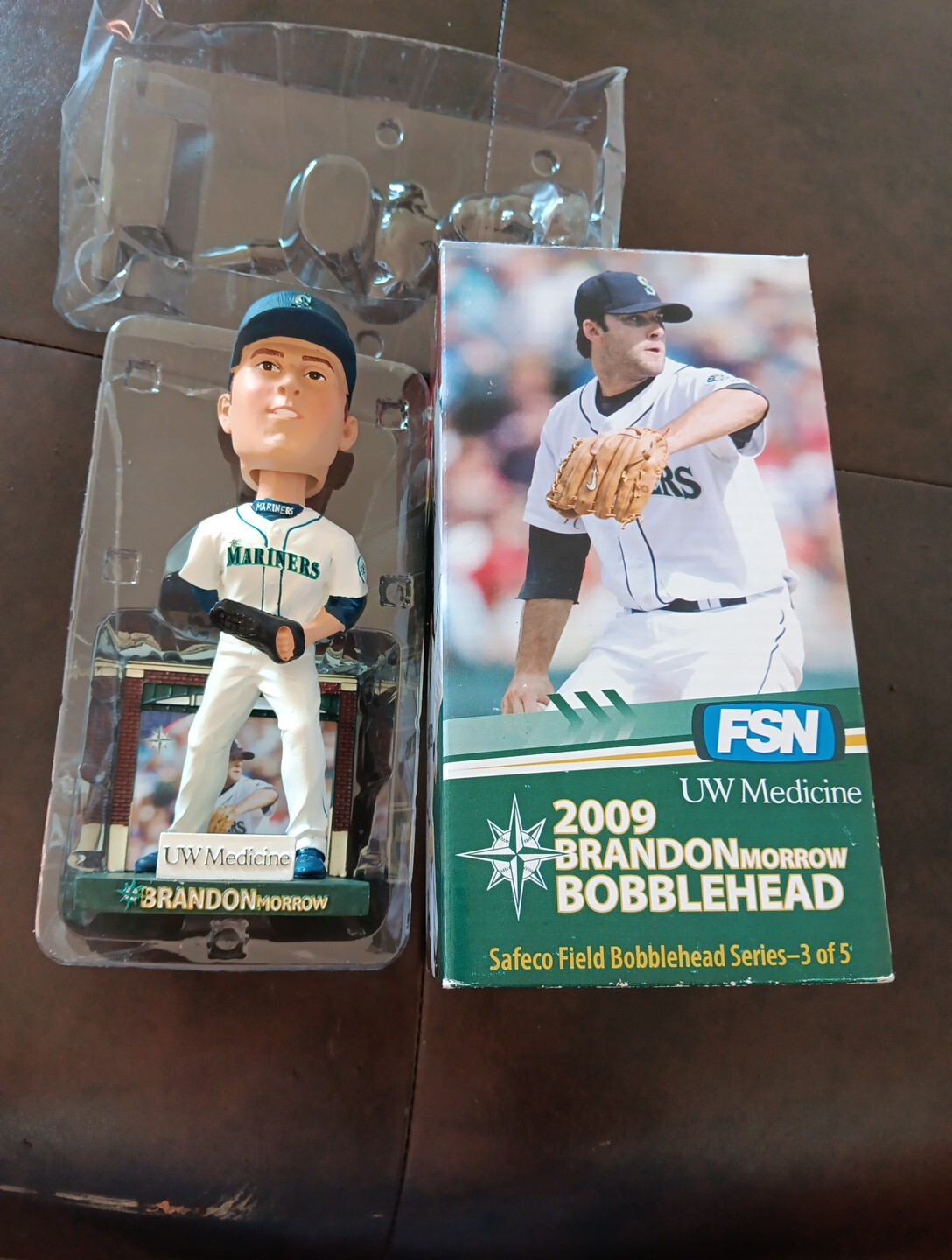 2009 SGA Bobblehead -Brandon Morrow- Seattle Mariners -MLB- In Box