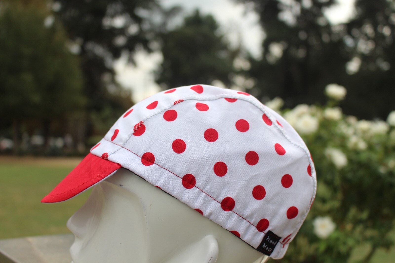 cycling cap king of the mountain handmade in USA