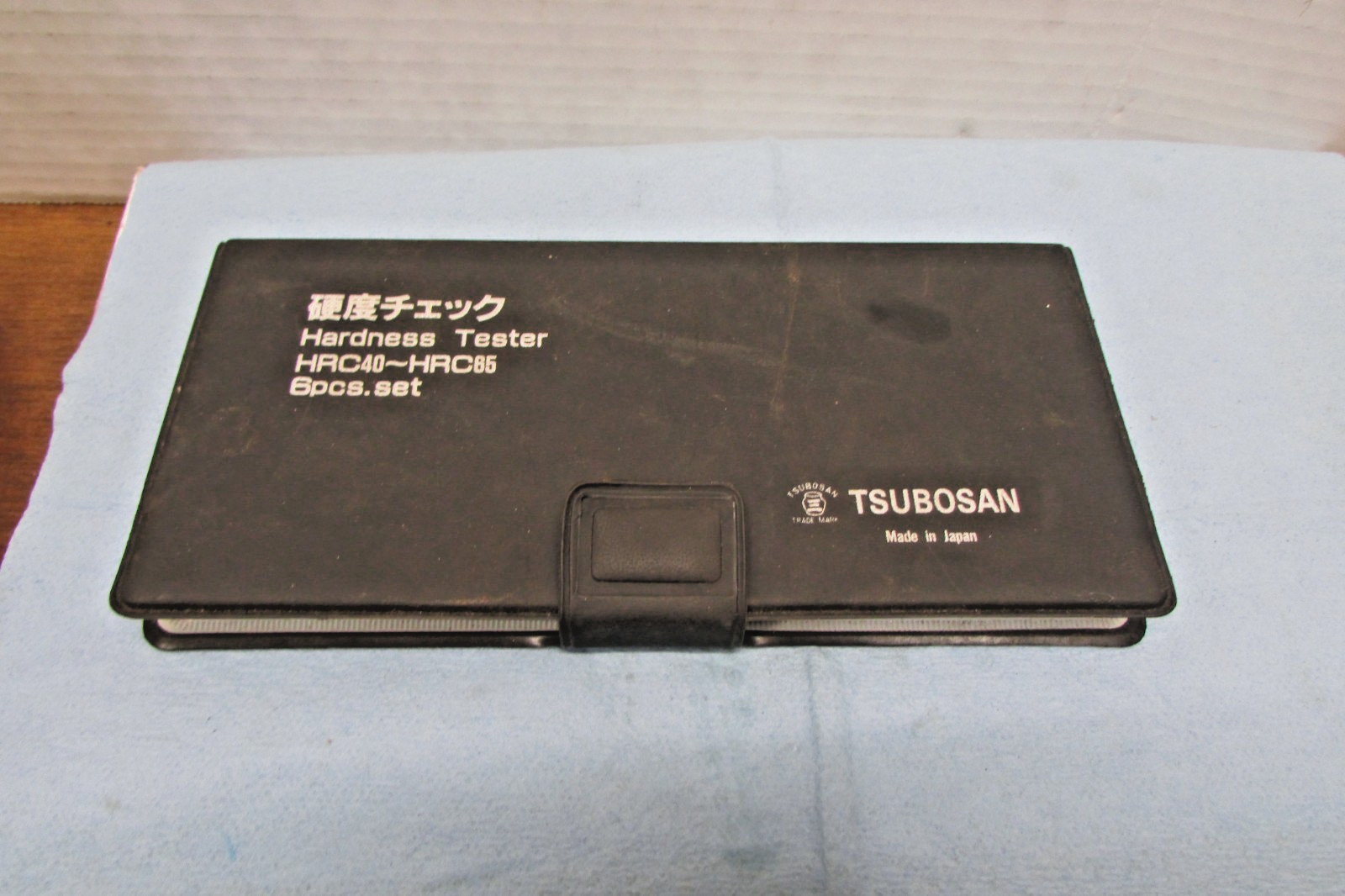 TSUBOSAN Hardness Testing Files HRC40-65 6 Pc Set
