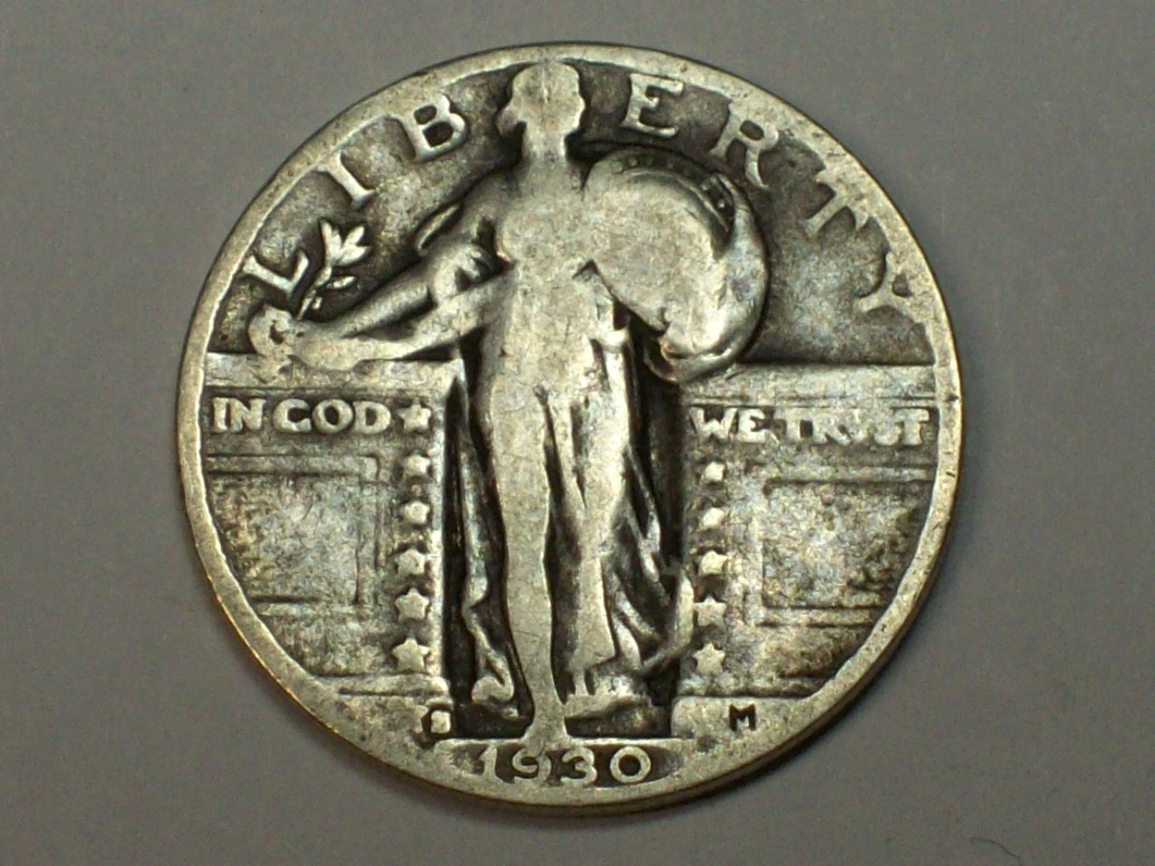 1930-S Standing Liberty Quarter    VG       SN8403