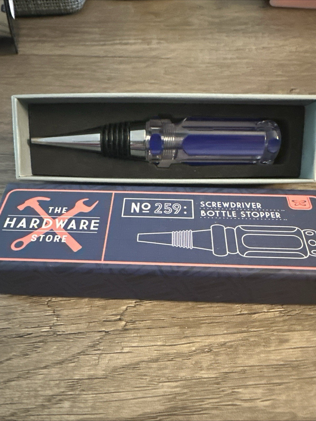 The Hardware Store Vintage Screwdriver Bottle Stopper