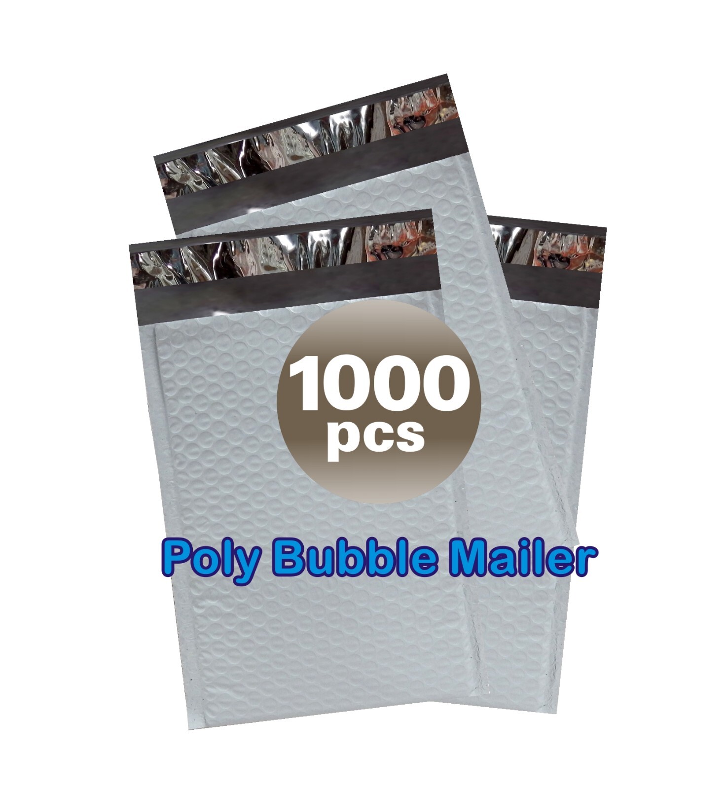 SuperPackage® 1000 #000  4 X 7  Poly Bubble Mailers Padded Envelopes