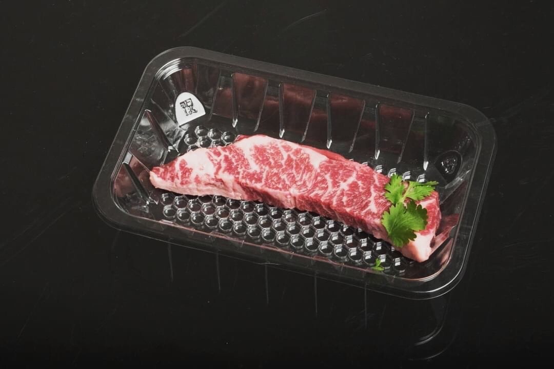 PET Clear  10.75 x 5.75 x 1.37inches Rectangle Meat Tray 300 counts
