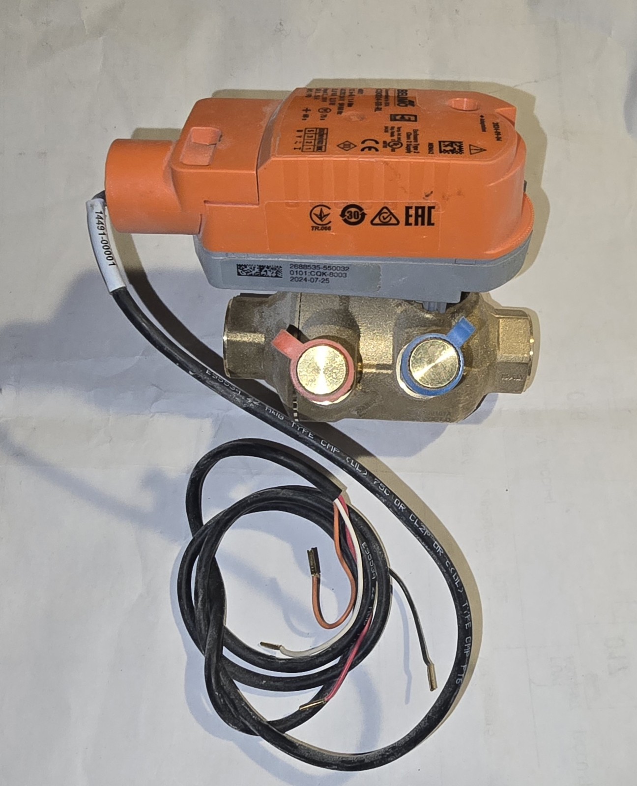 Belimo Z2050QPT-D+CQKB24-SR-RL Control Valve Assembly - FREE SHIPPING!!!
