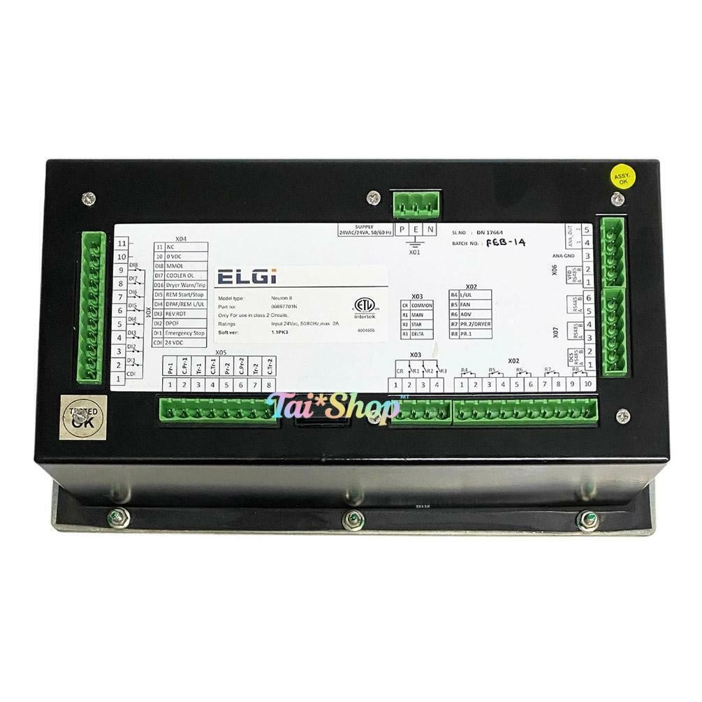 1 Pc. New ELGI 00897701N Controller For NEURON II Air Compressor