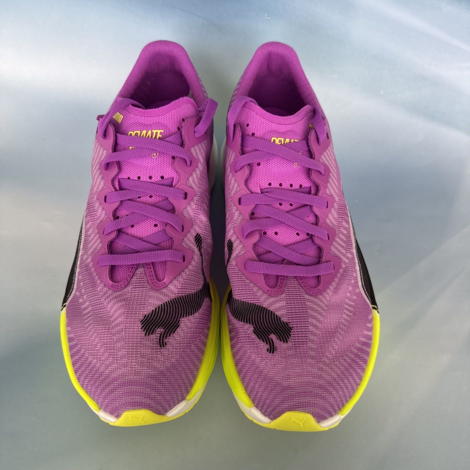 Puma Deviate Nitro Elite 3 Womens Running Shoes Purple Carbon Plated Size 6