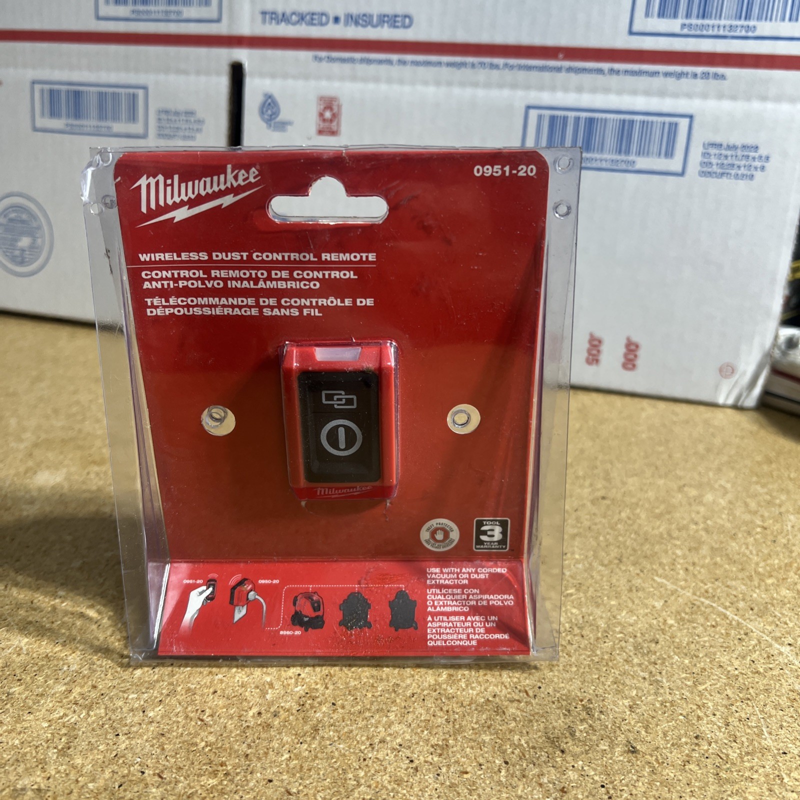 Milwaukee 0951-20 Wireless Dust Control Remote for Wireless Dust Control Adapter