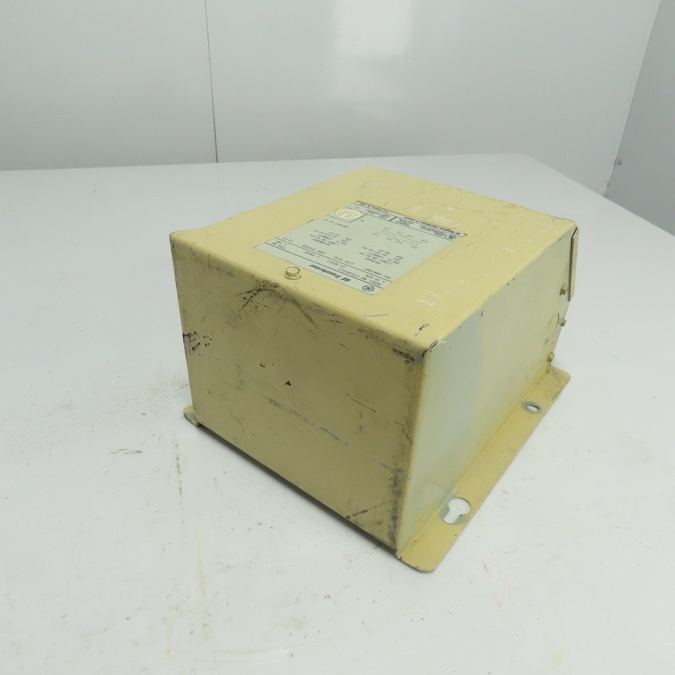 GE General Electric 9T51B0011 1.50KVa Transformer 240/480V Pri 120/240V Sec 1Ph