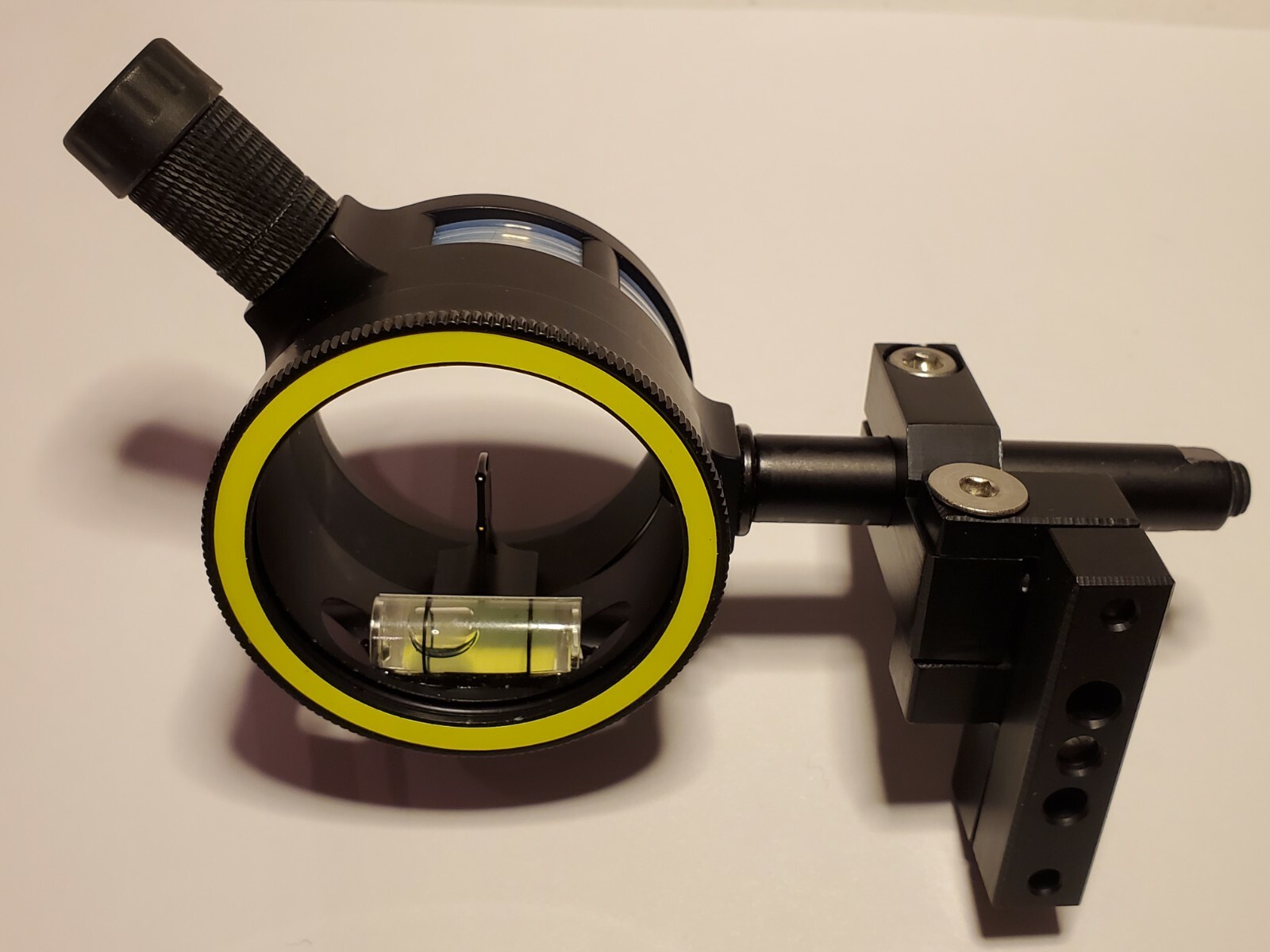 DAVIS Adapter to mount 3/8" Spot Hogg scope-BLACK (Scope not included)