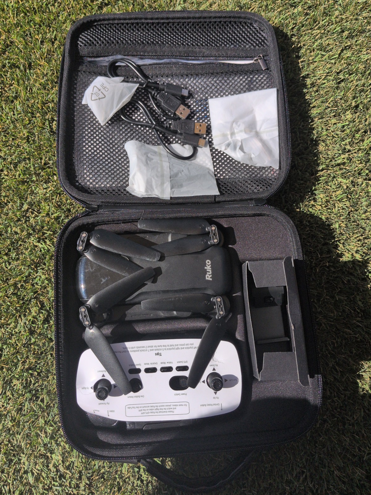 [for parts]Ruko U11 GPS Drone with 4K Camera without Batteries RU87