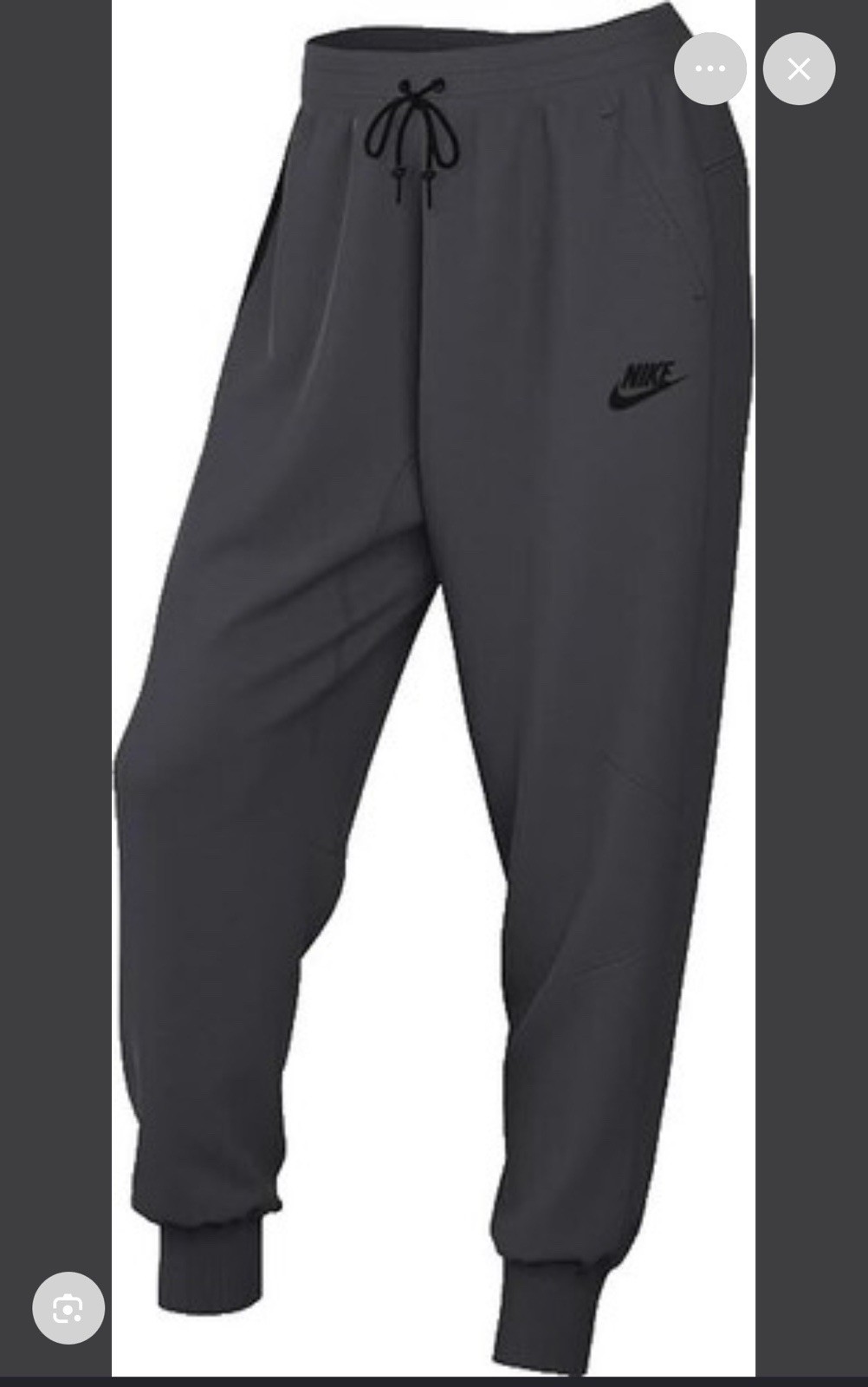 Nike Tech Dark Gray Pants Size Medium