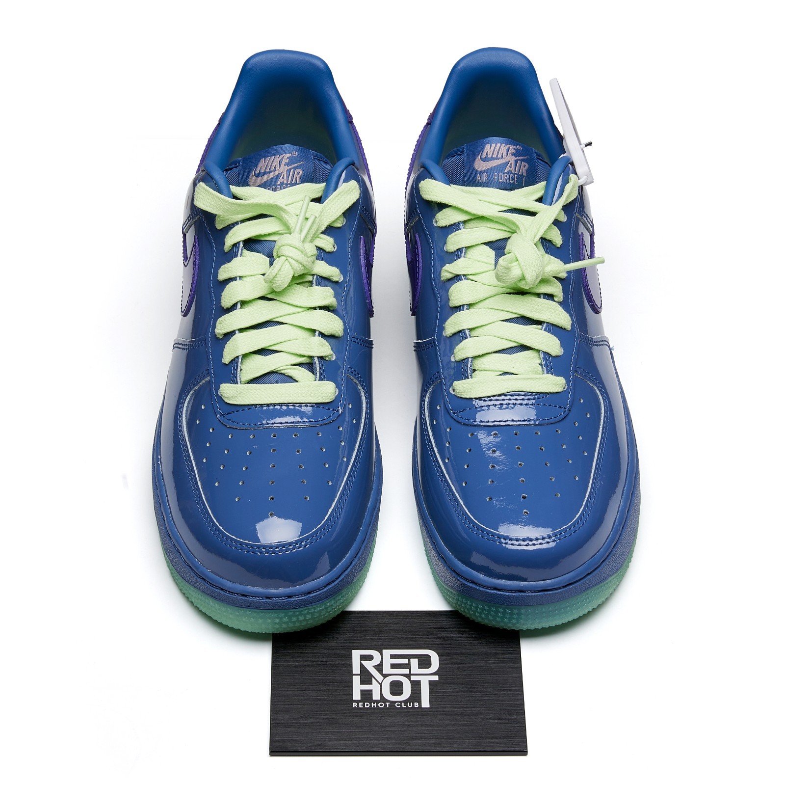 Nike Air Force 1 Low 'Mystic Navy' Patent Leather Pack IO4489-400 Men'Size