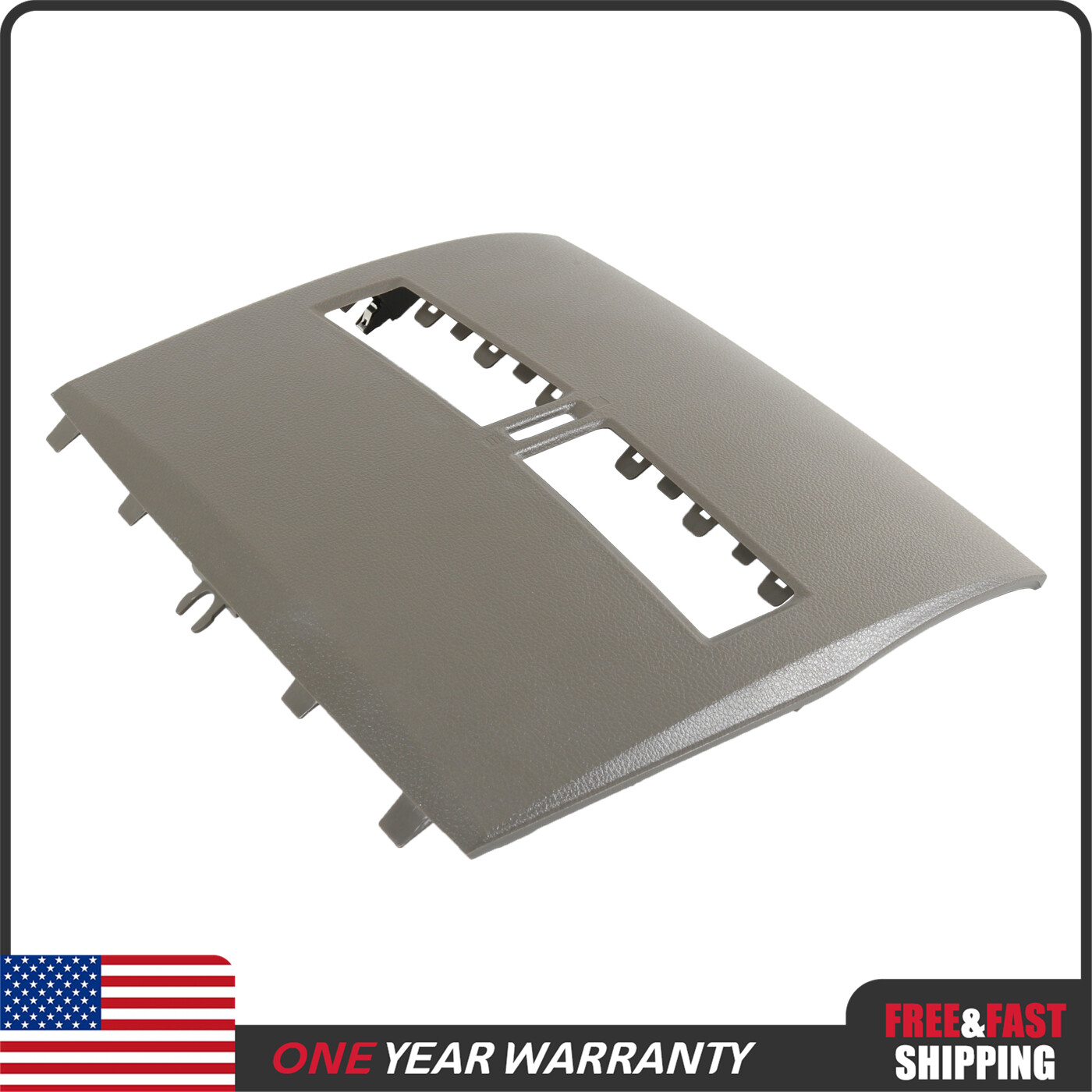 Dash Console Instrument Panel Cluster Lid Bezel Beige For Nissan Versa 07-12