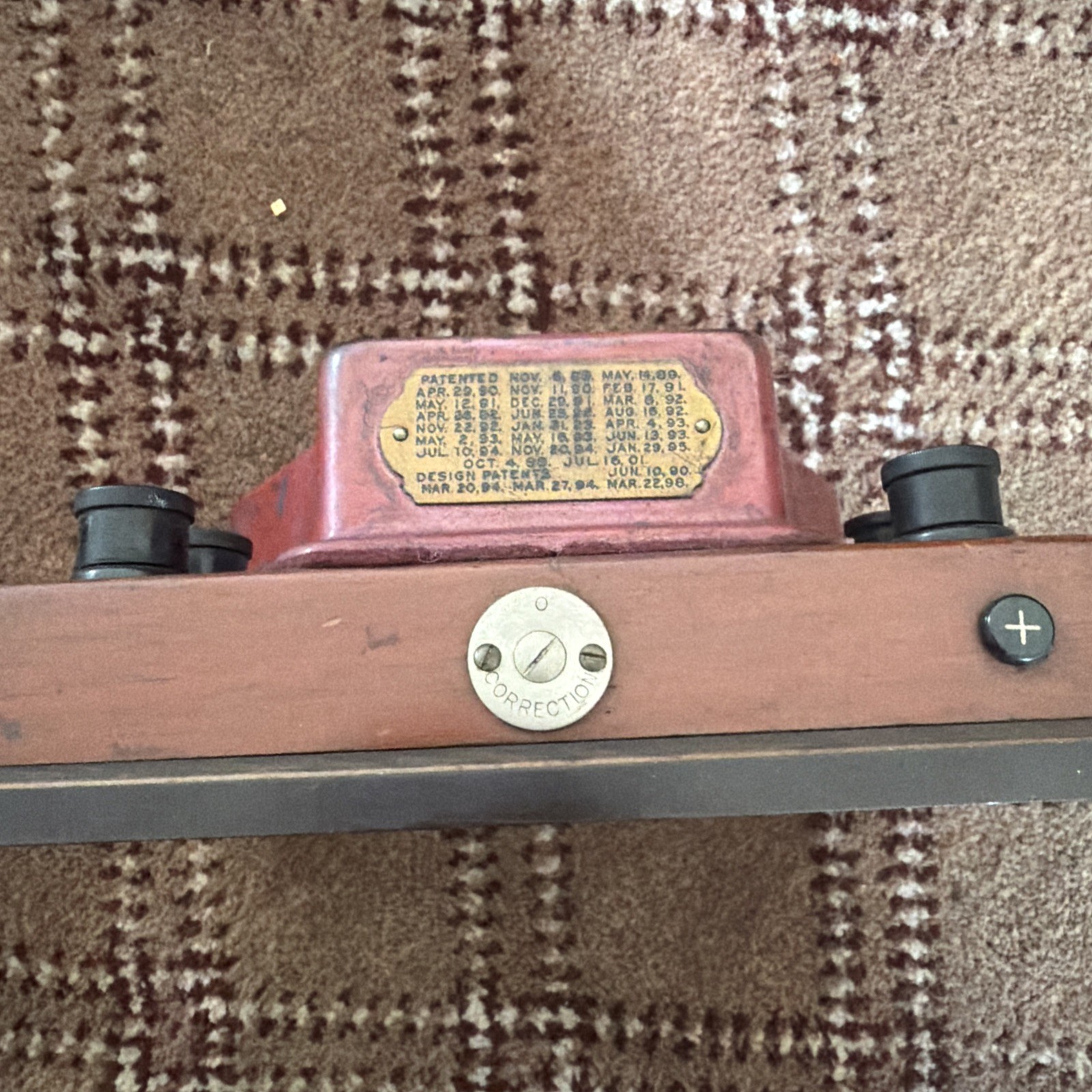 Antique Weston Direct Current Voltmeter, Model No. 1
