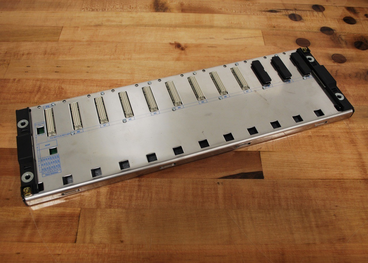 Schneider TSXRKY12 Back Plane 12 Slot Rack - USED