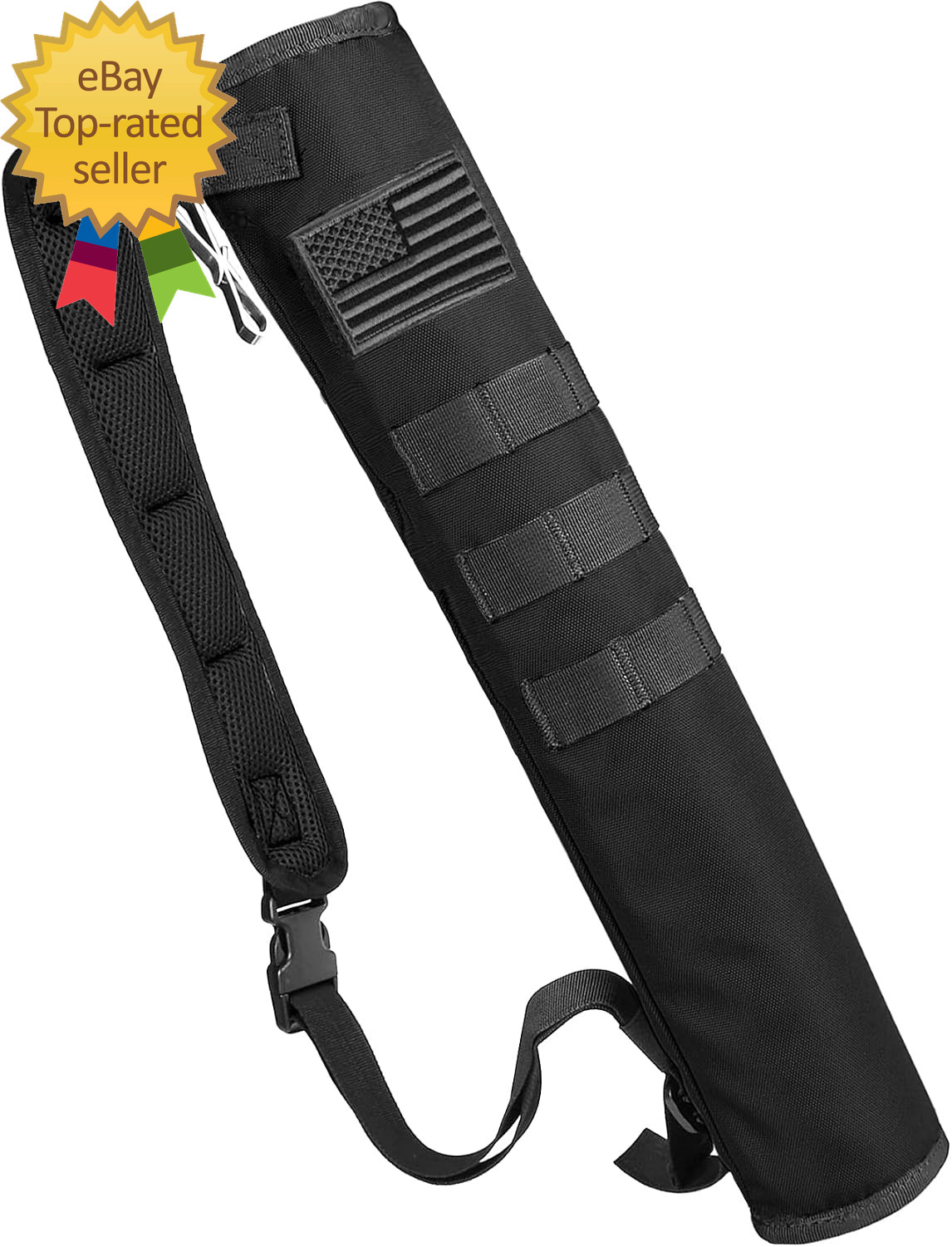 Archery Lightweight Back Arrow Quiver Dual Use Foldable Compact Hip Arrows Bag