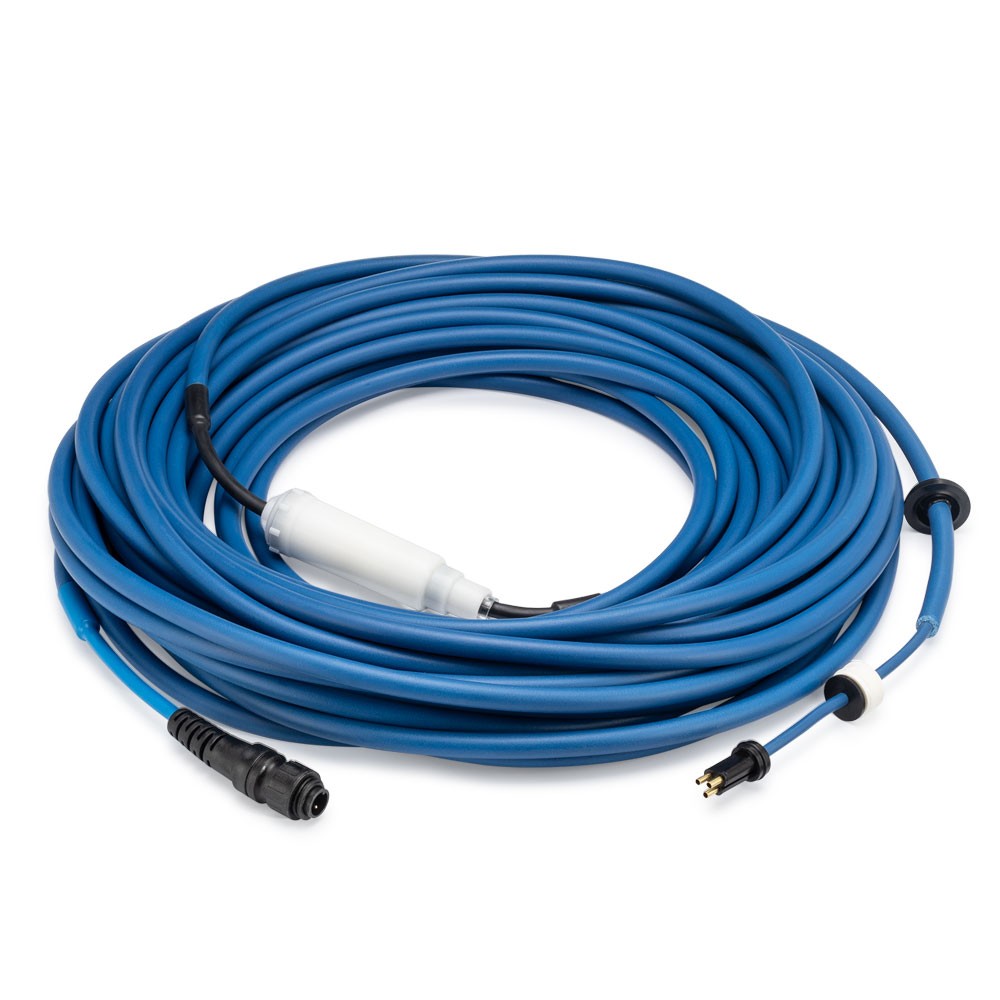 Durable 30 meter / 100 ft Blue Cable with Swivel for Tangle-Free Operation