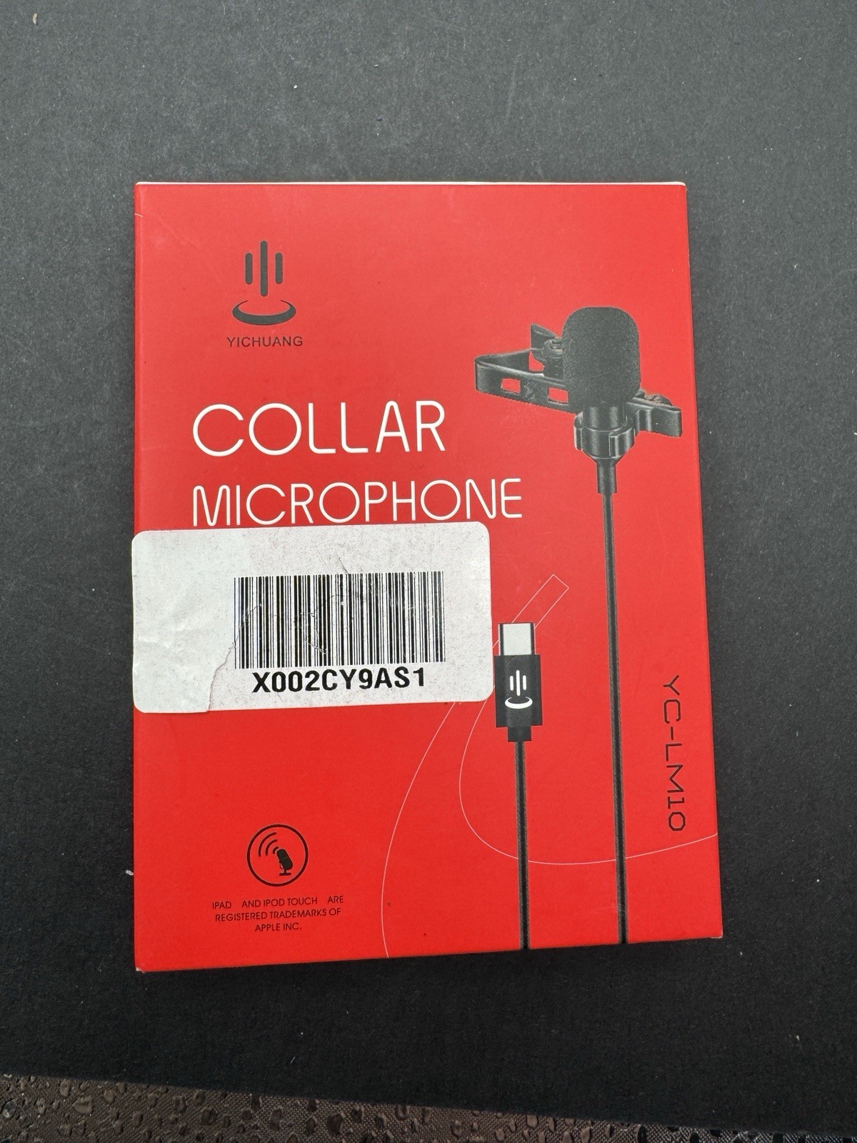 YICHUANG YC-LM10 Noise Reduction Microphone Condenser Collar Microphone / iPhone