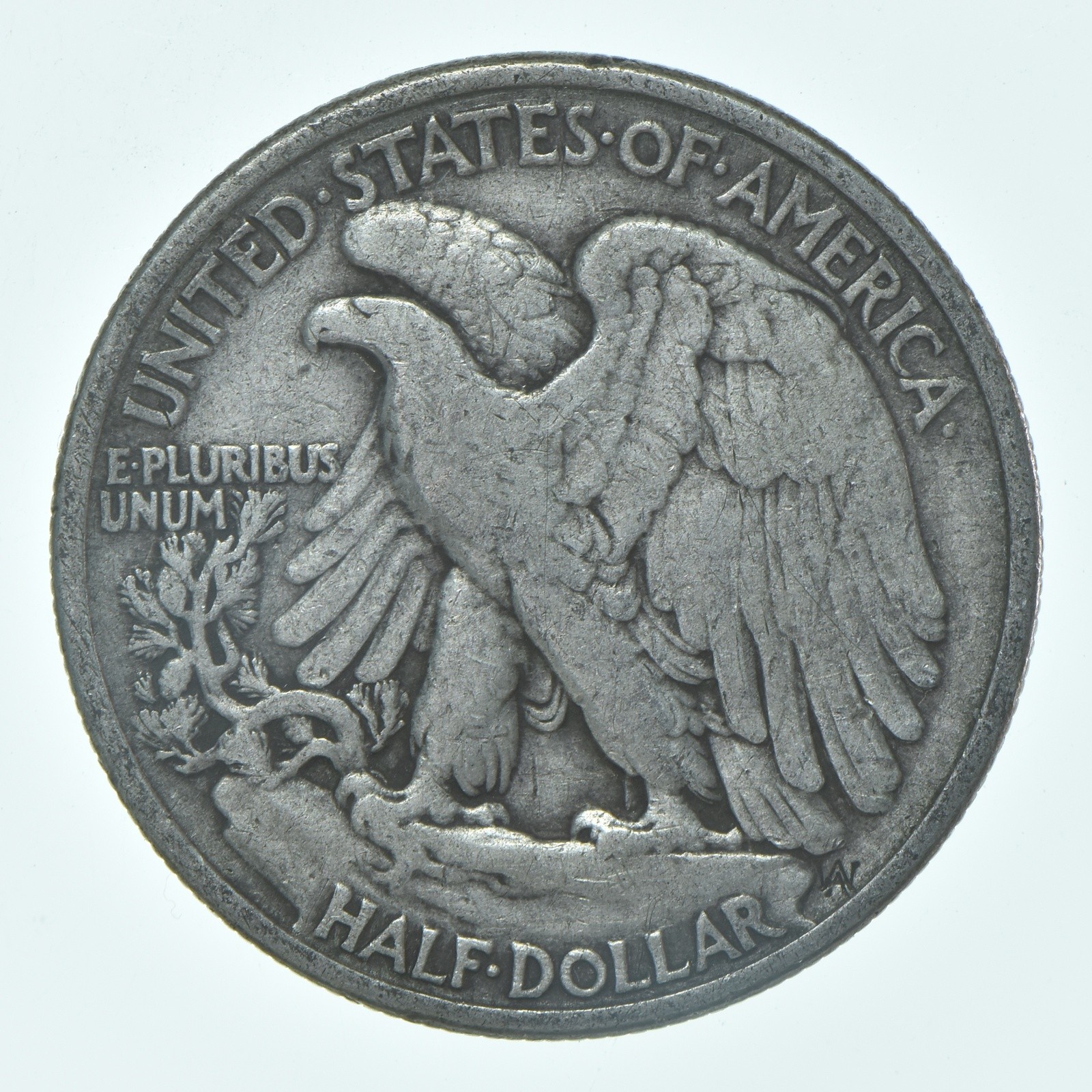 1938-P Walking Liberty Half Dollar CIRC VG+ 90% Silver