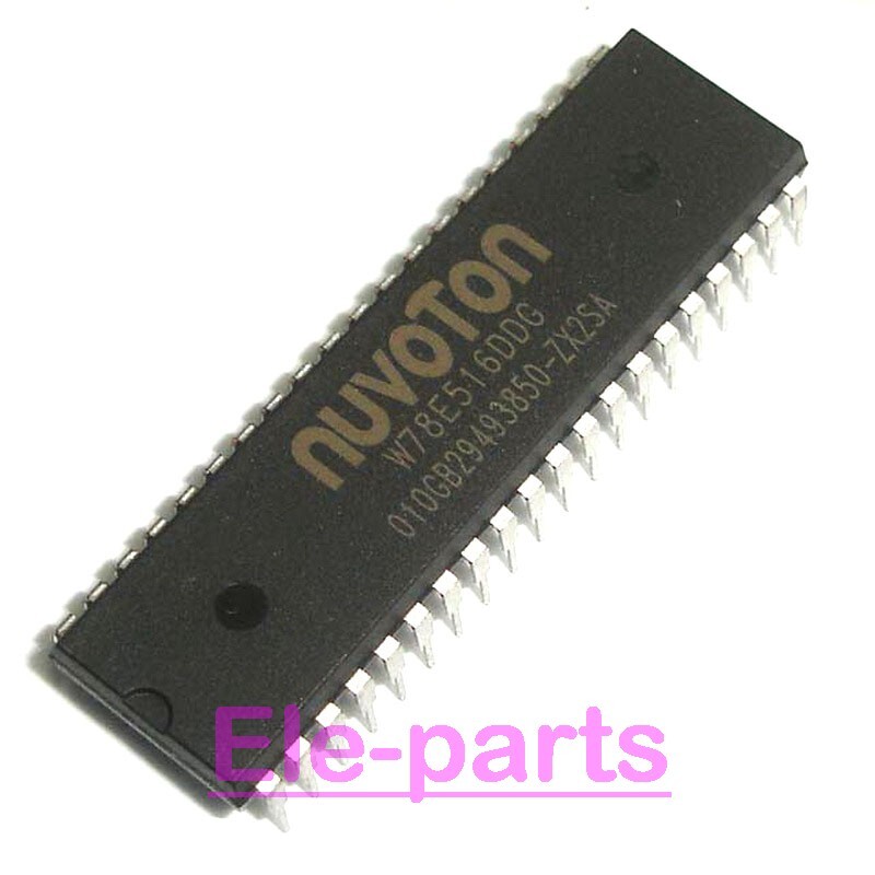 5 PCS W78E516DDG DIP-40 W78E516  8-bit Microcontroller Integrated Circuits Chip