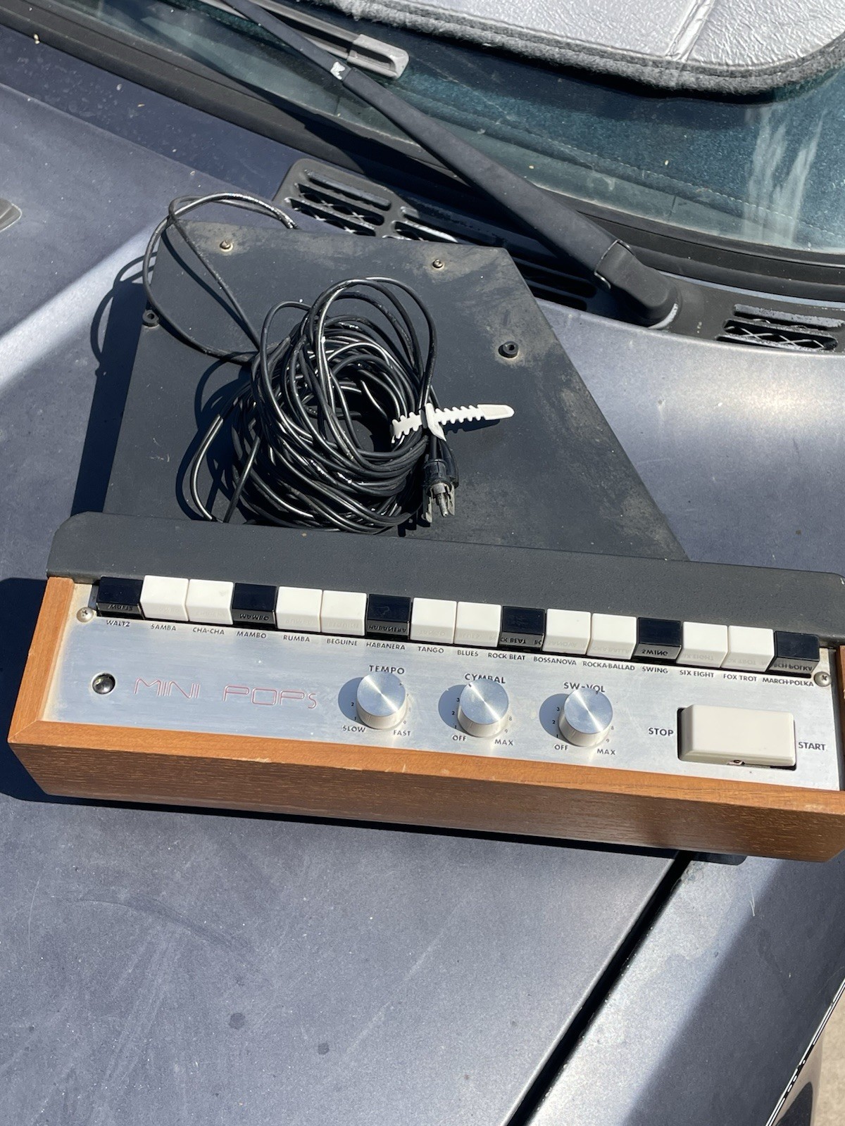 Vintage 70’s Keio Korg Mini Pops 16 Sounds Analog Drum Machine Donca Matic