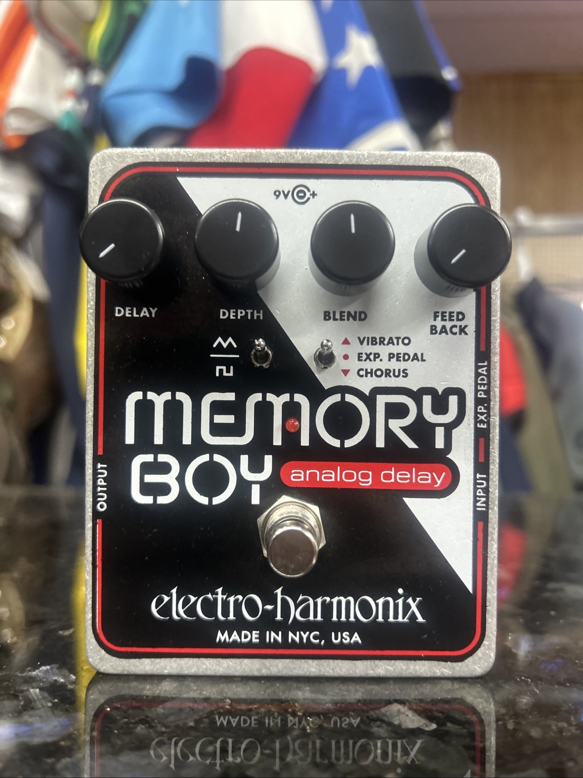 Used Electro-Harmonix EHX Memory Boy Analog Delay w/ Chorus/Vibrato Effect Pedal